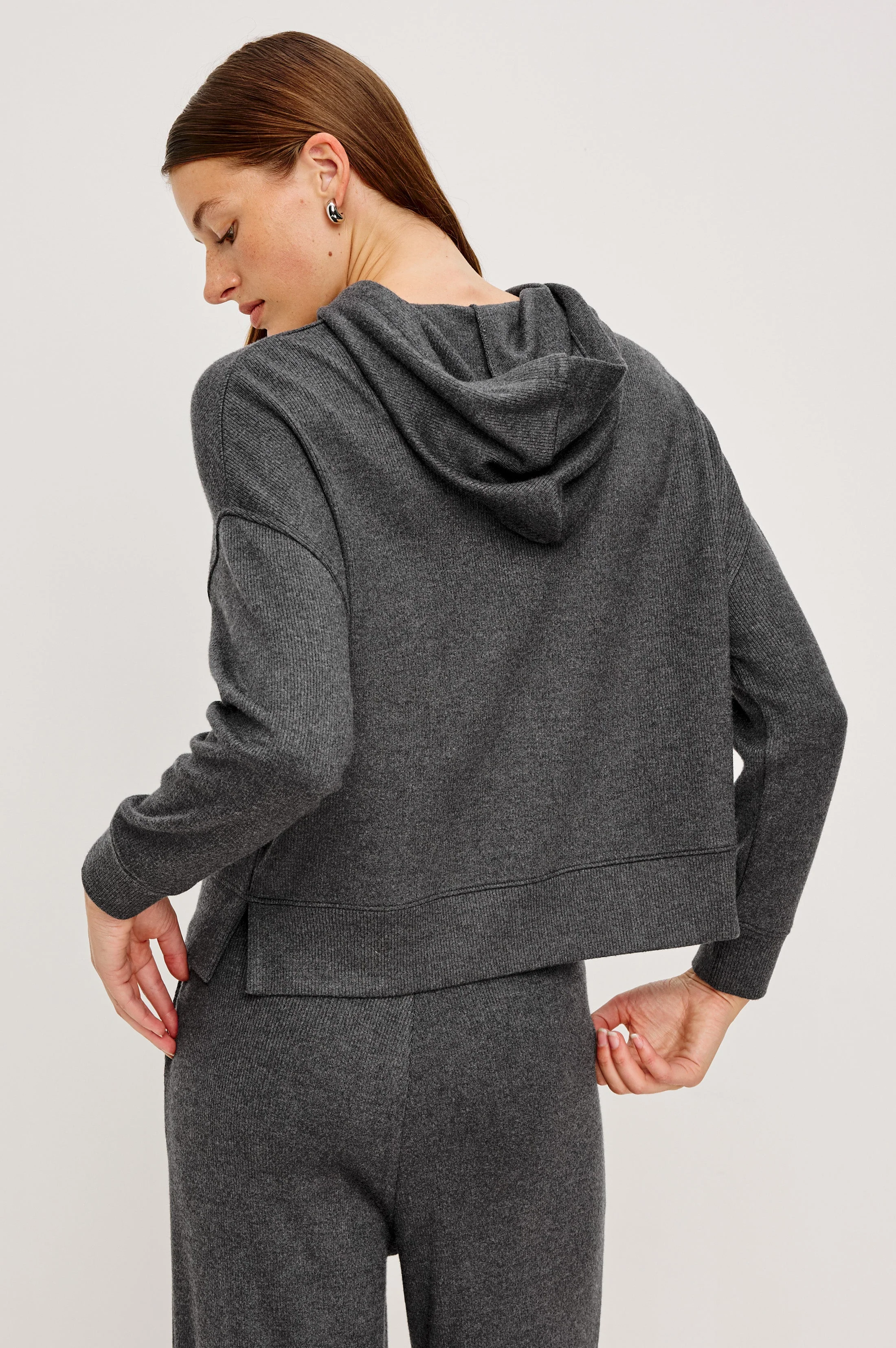 NICO SWEATSHIRT - CHARCOAL - Image 4