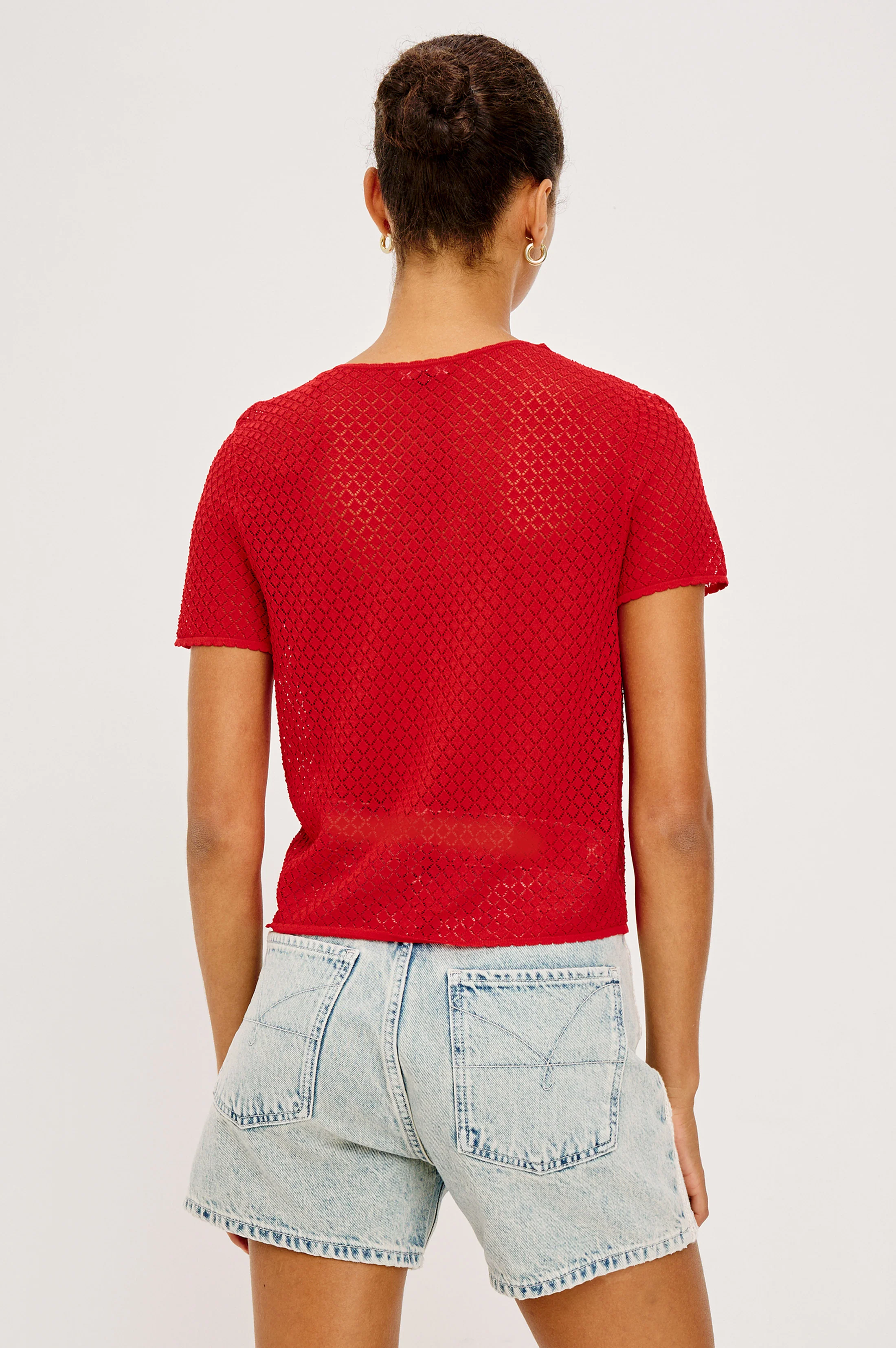 NINA TOP - TOMATO - Image 4