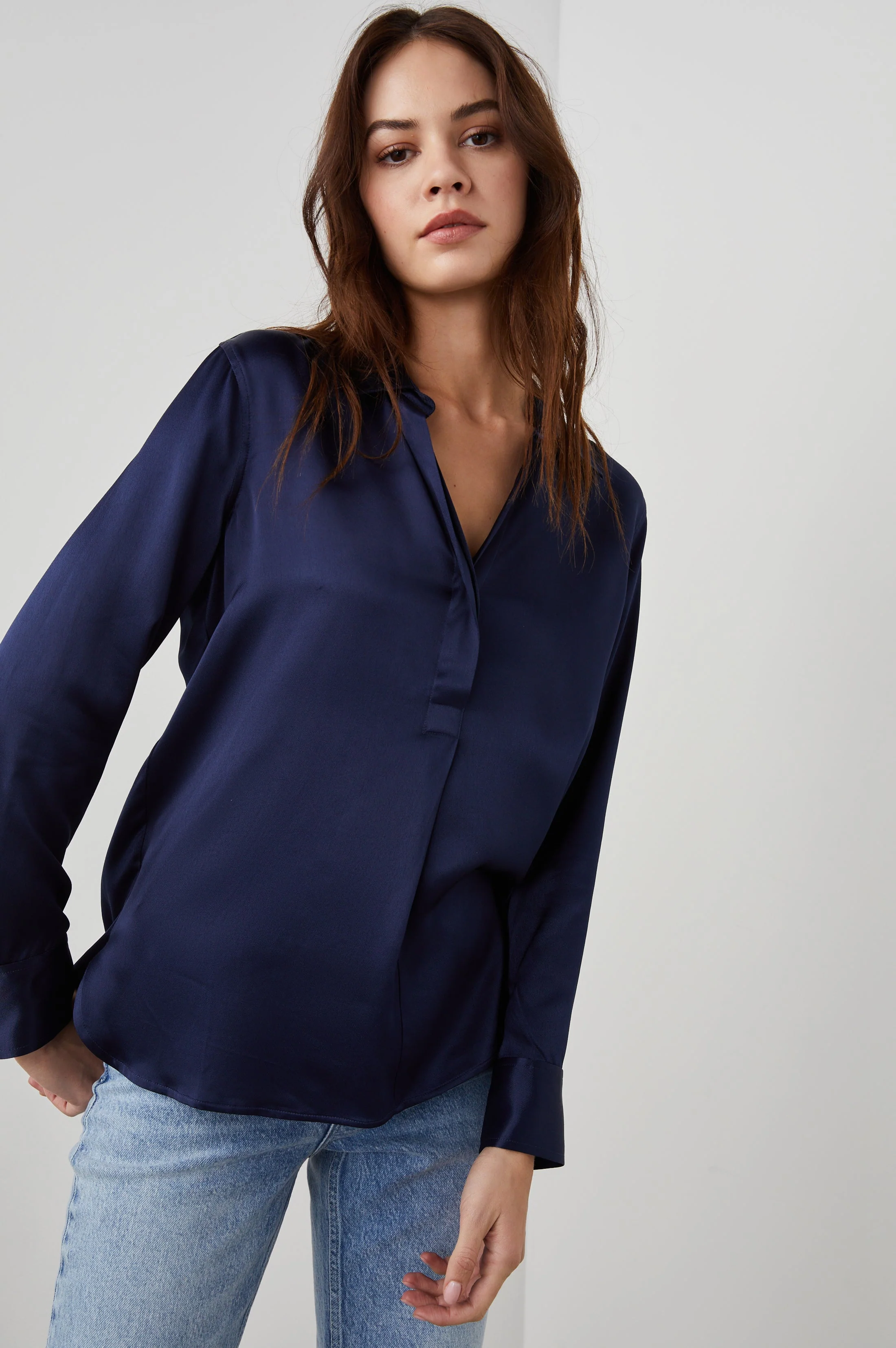 NISSA TOP - NAVY - Image 4