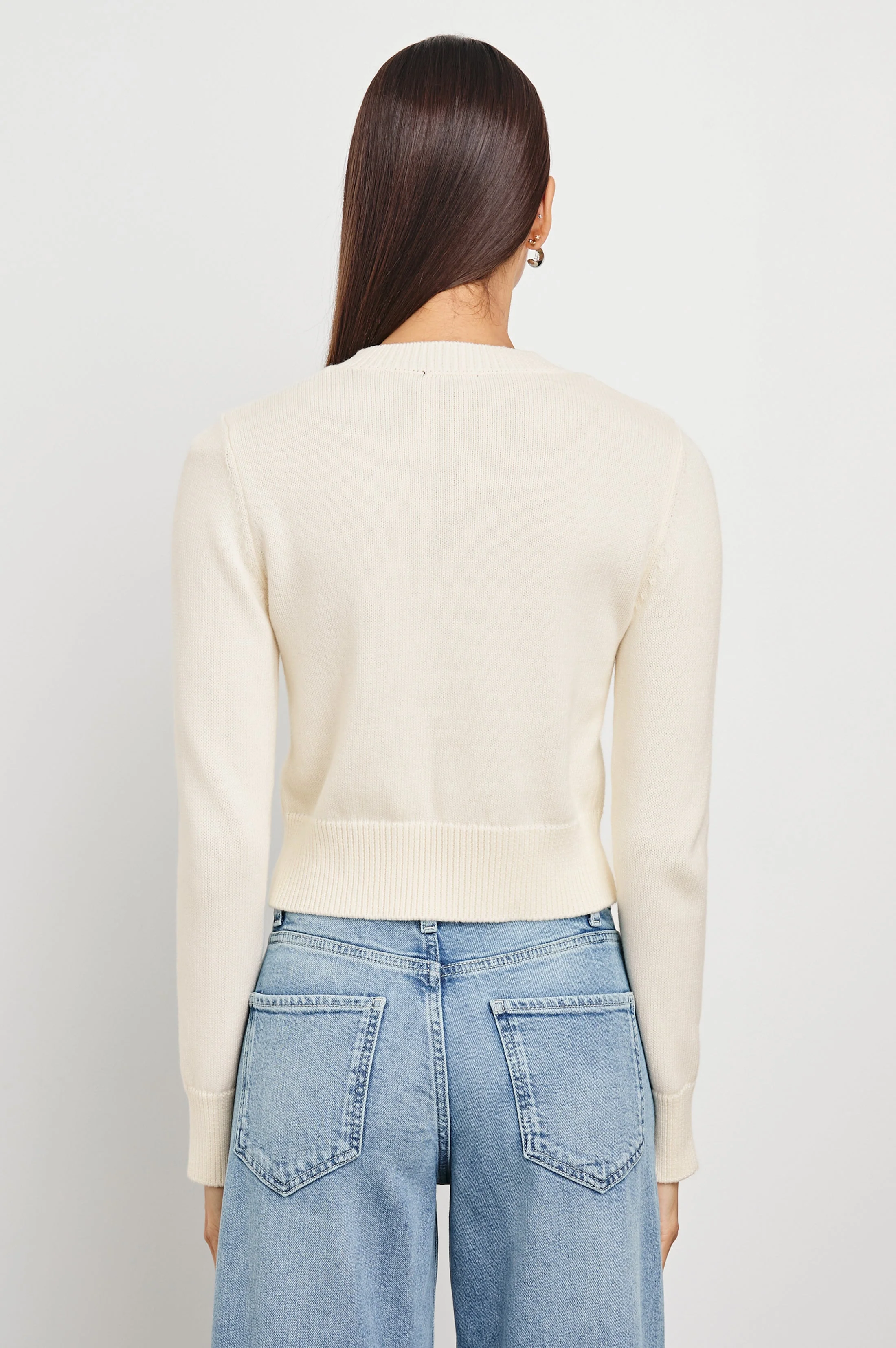 NORAH CARDIGAN - IVORY - Image 5