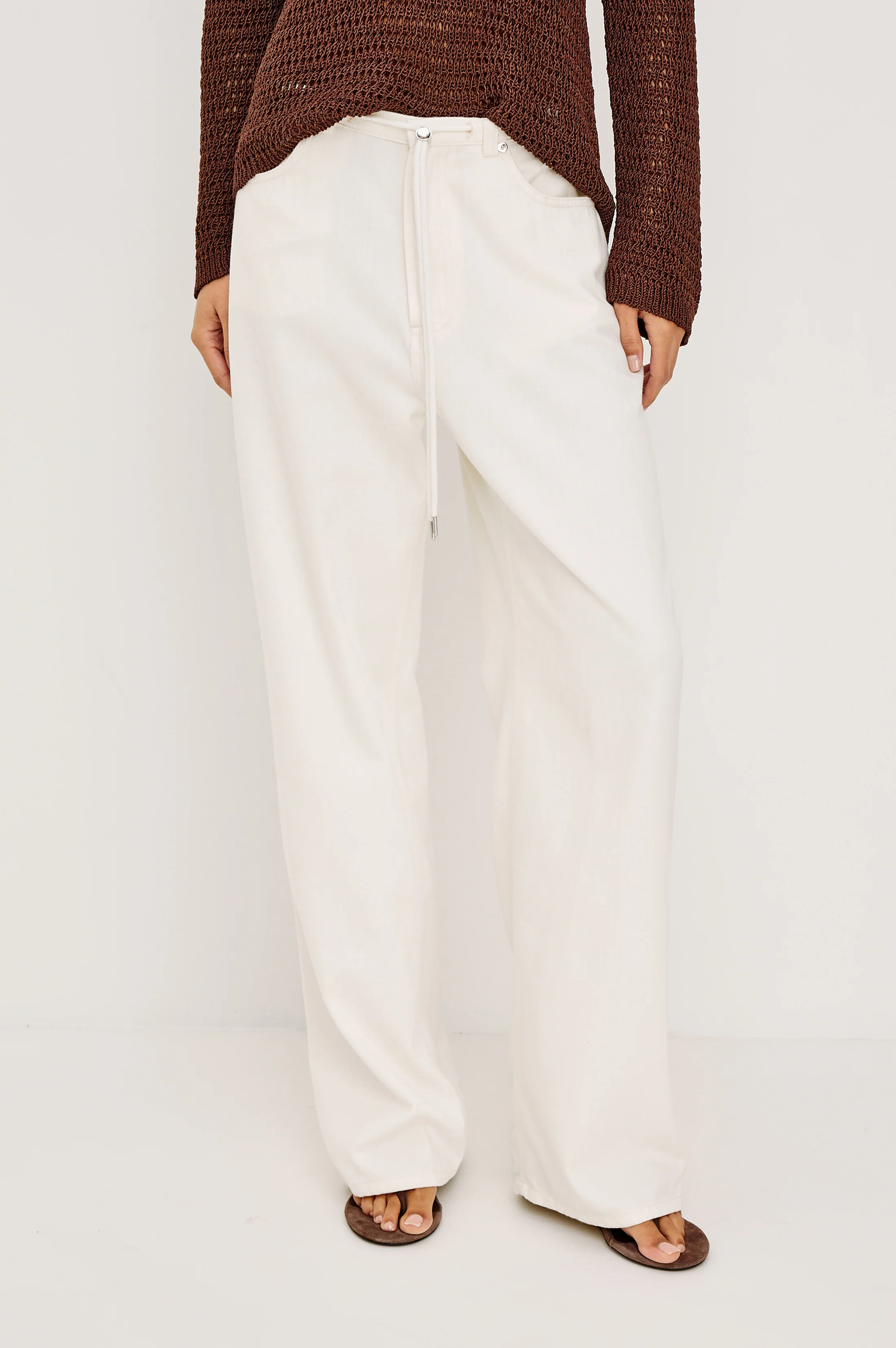 NORMANDIE PANT - IVORY - Image 3