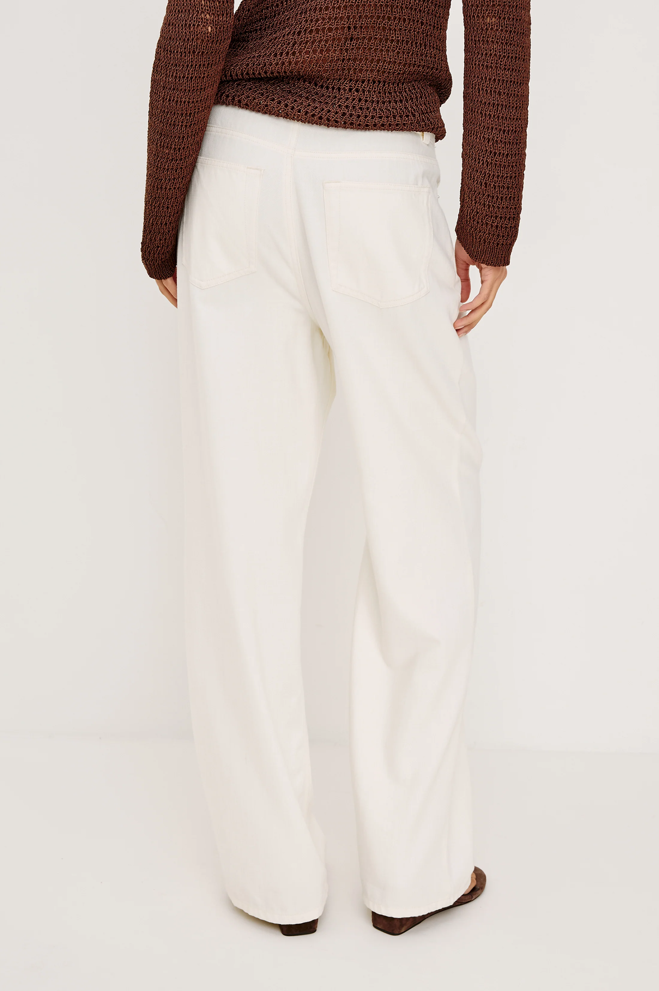 NORMANDIE PANT - IVORY - Image 4
