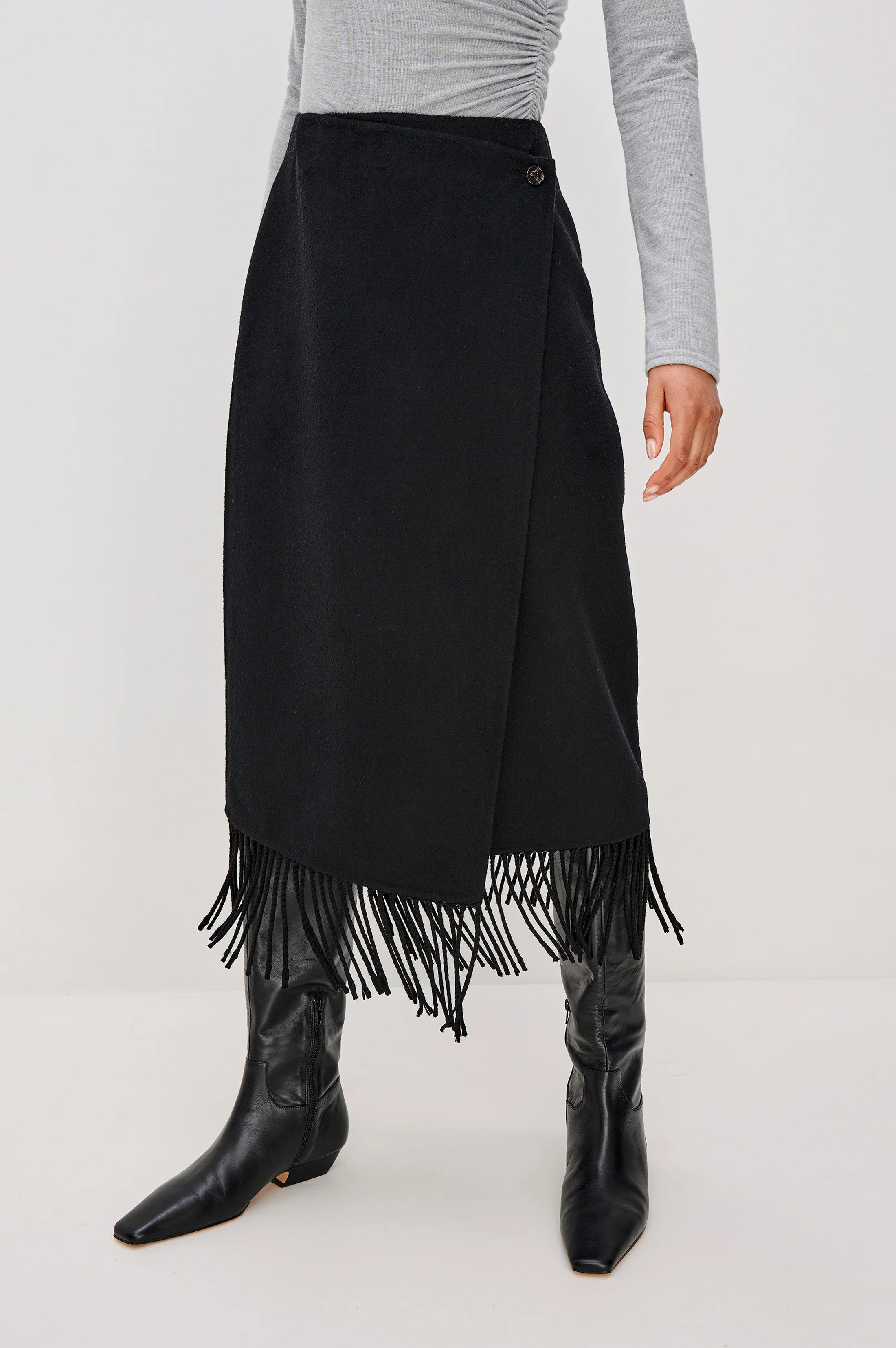 ODETTE SKIRT - BLACK
