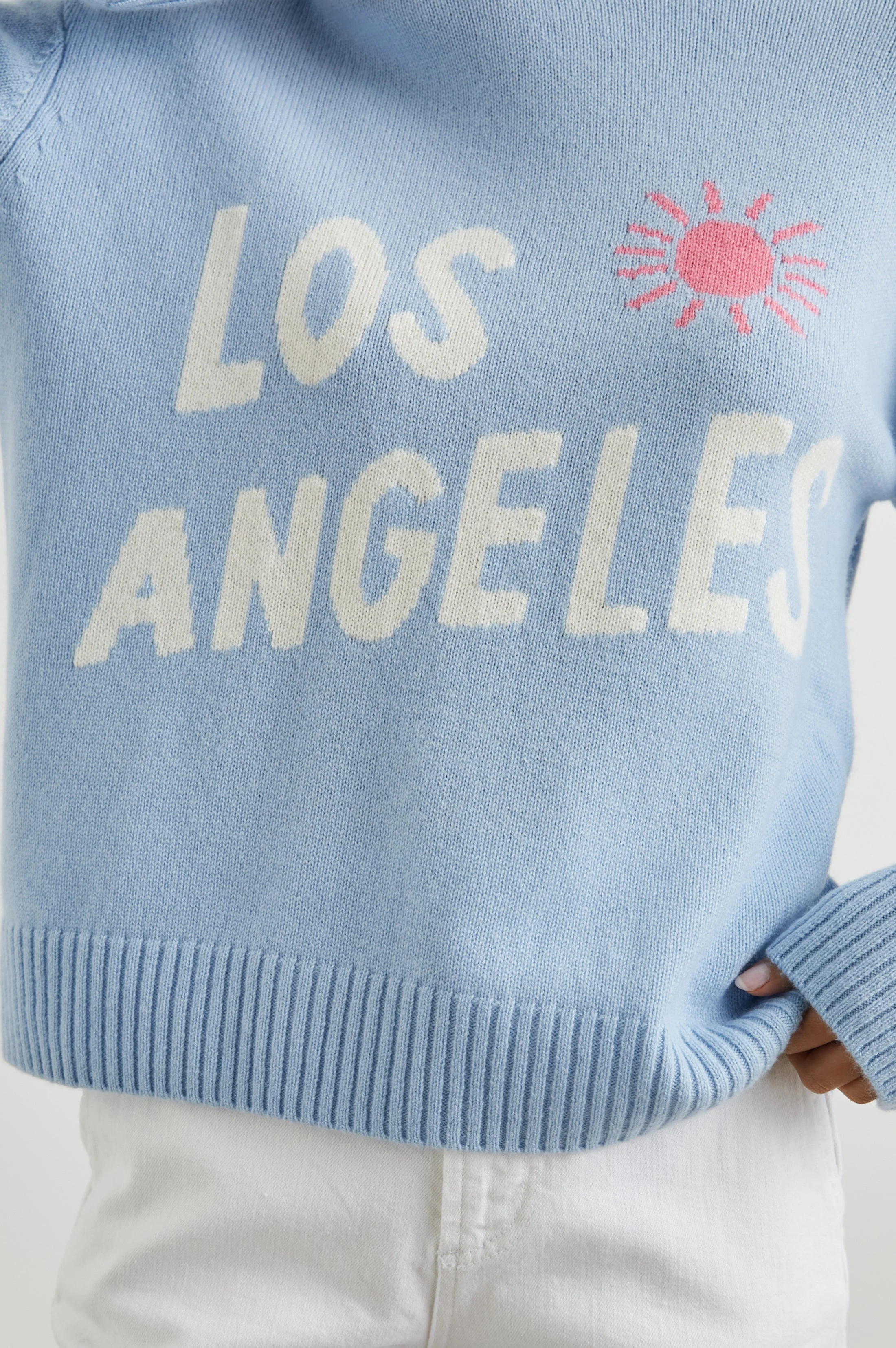 OLIVIA SWEATER - LOS ANGELES BLUE - Image 2