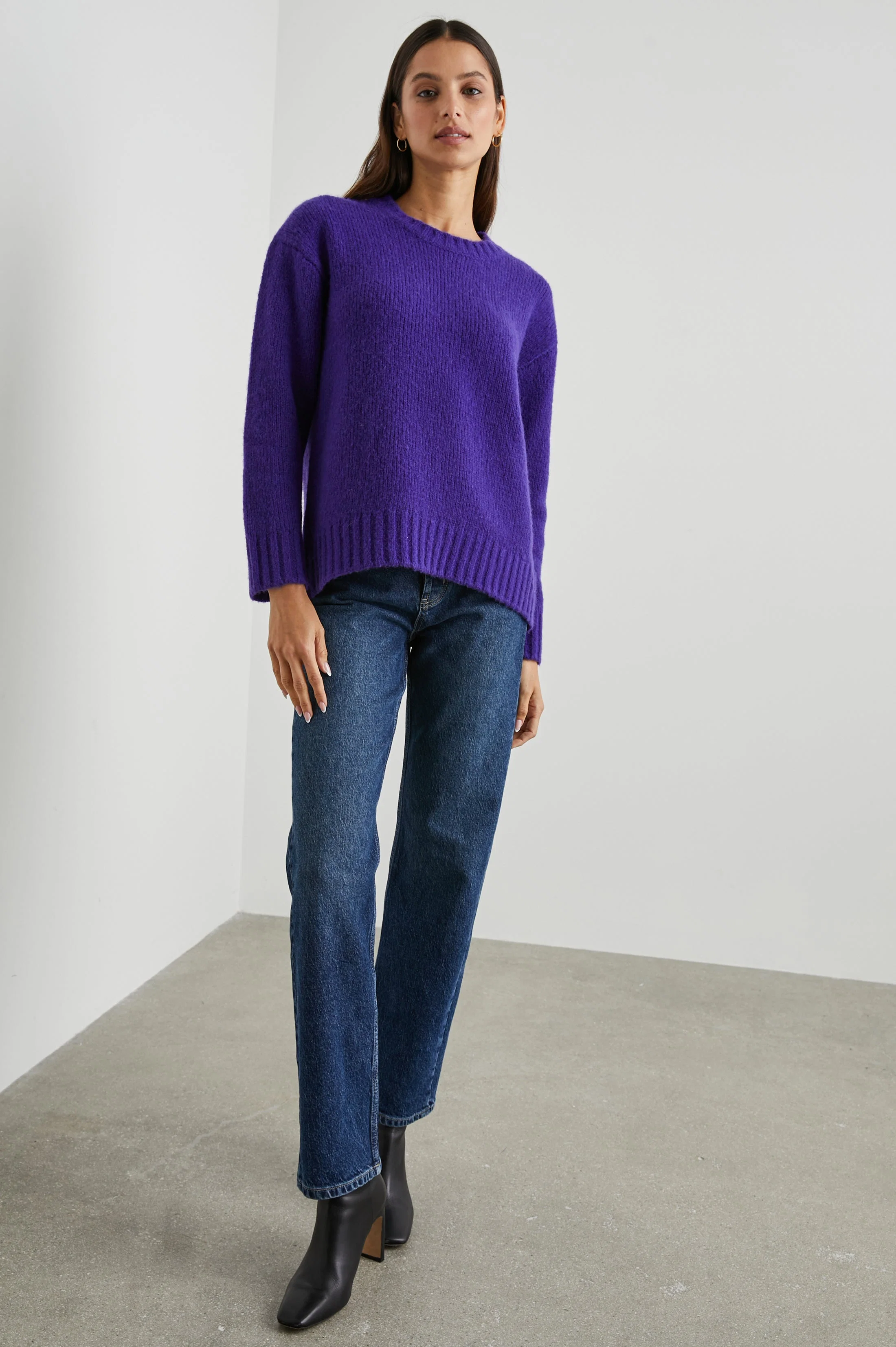 OLIVIA SWEATER - ULTRA VIOLET - Image 3