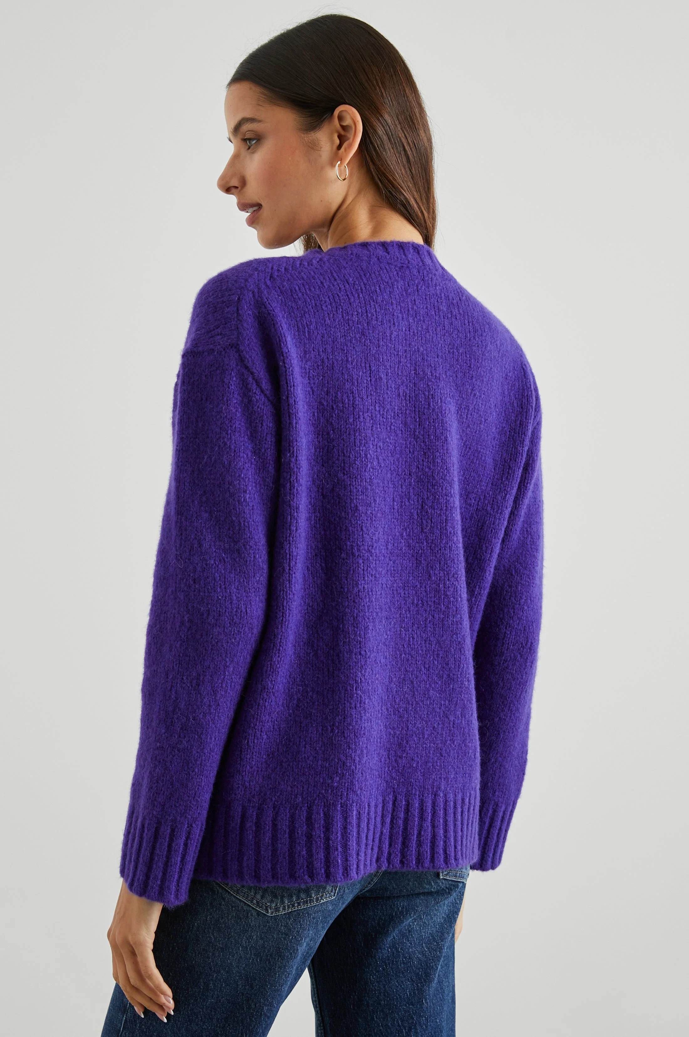OLIVIA SWEATER - ULTRA VIOLET - Image 5