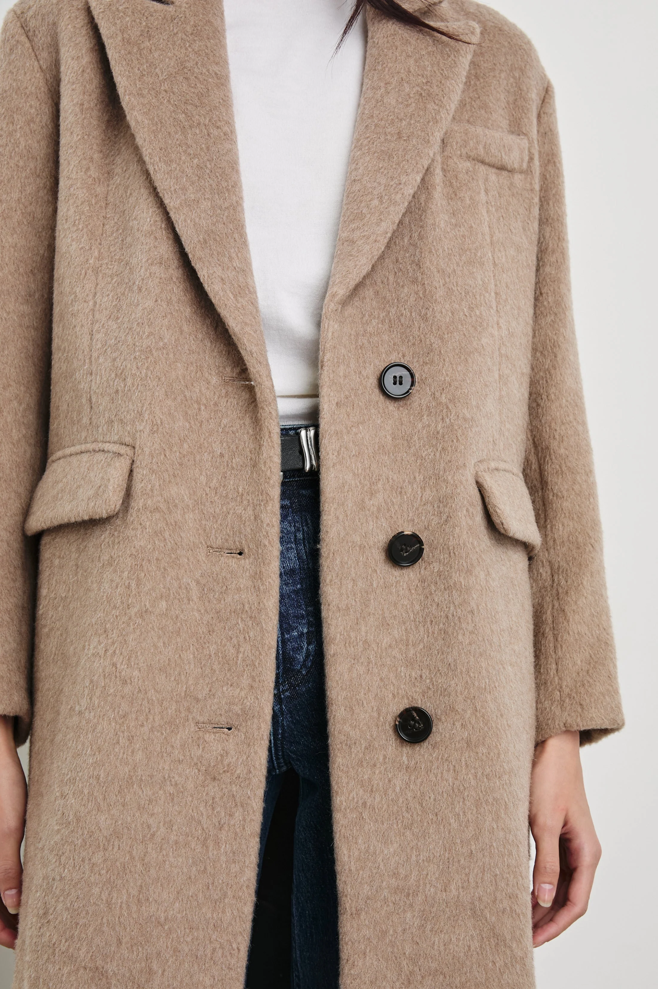 OPERA COAT - HEATHER LATTE - Image 2