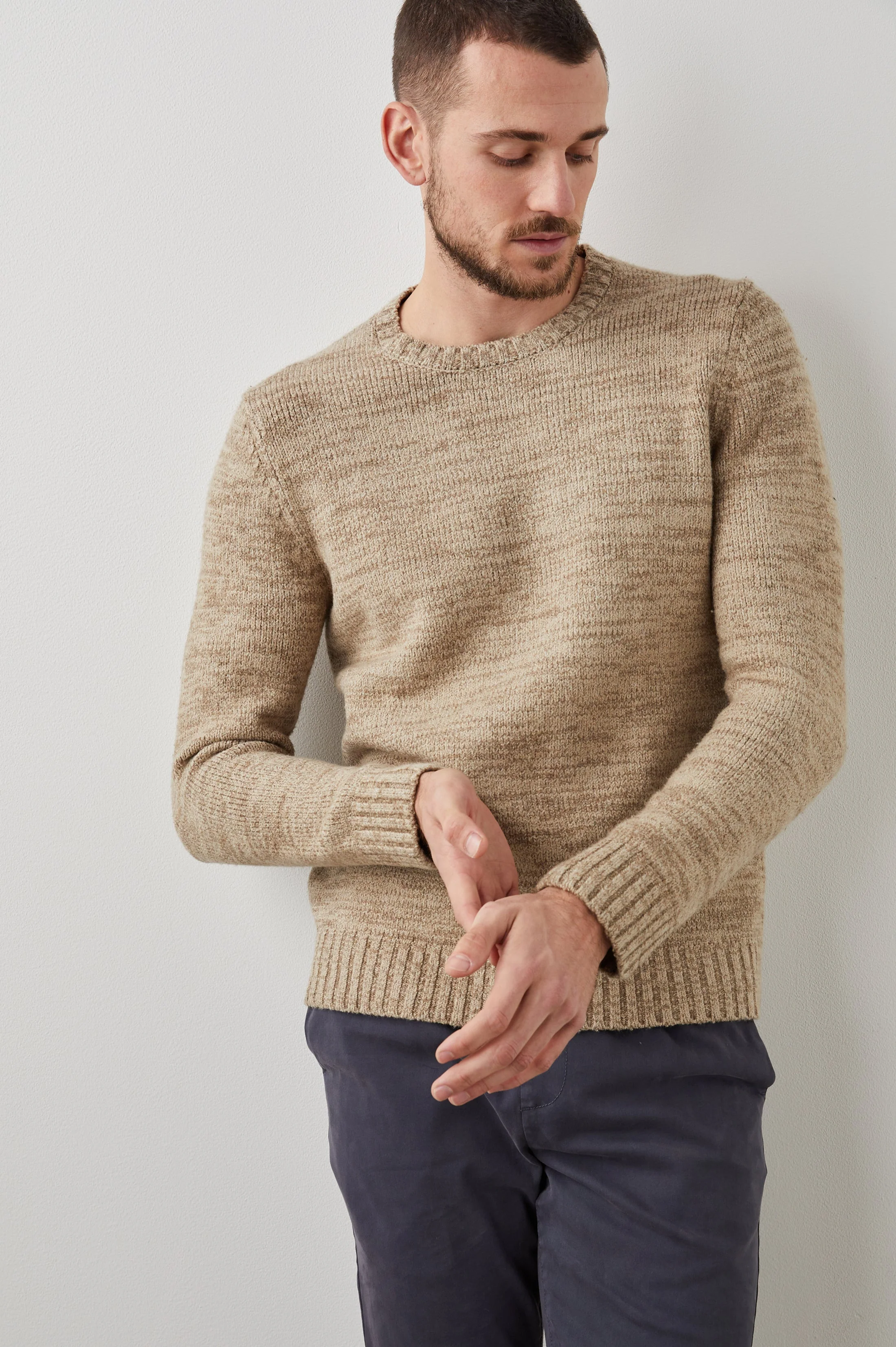 ORRIN SWEATER - TOASTED BARLEY - Image 5