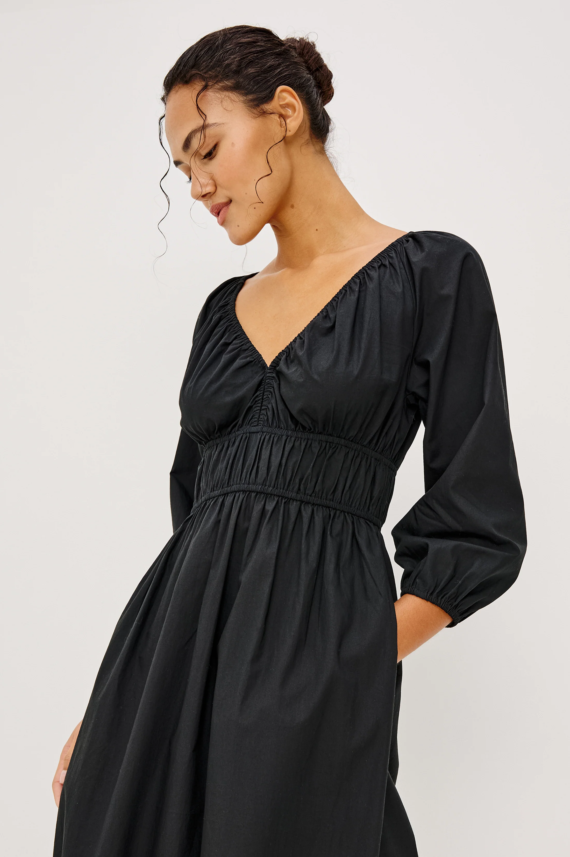 PAIO DRESS - BLACK - Image 4