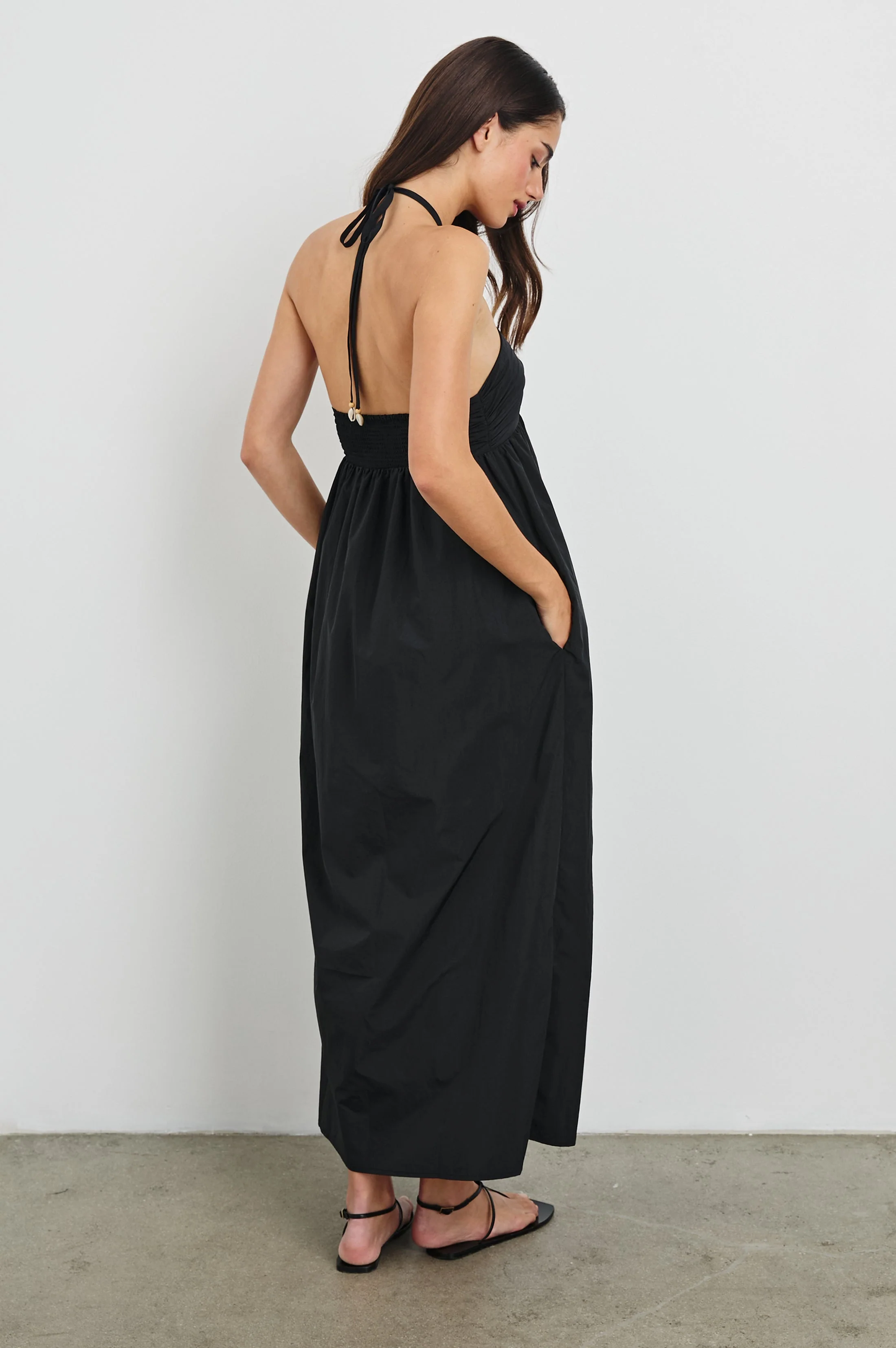 PALAZZO DRESS - BLACK - Image 5