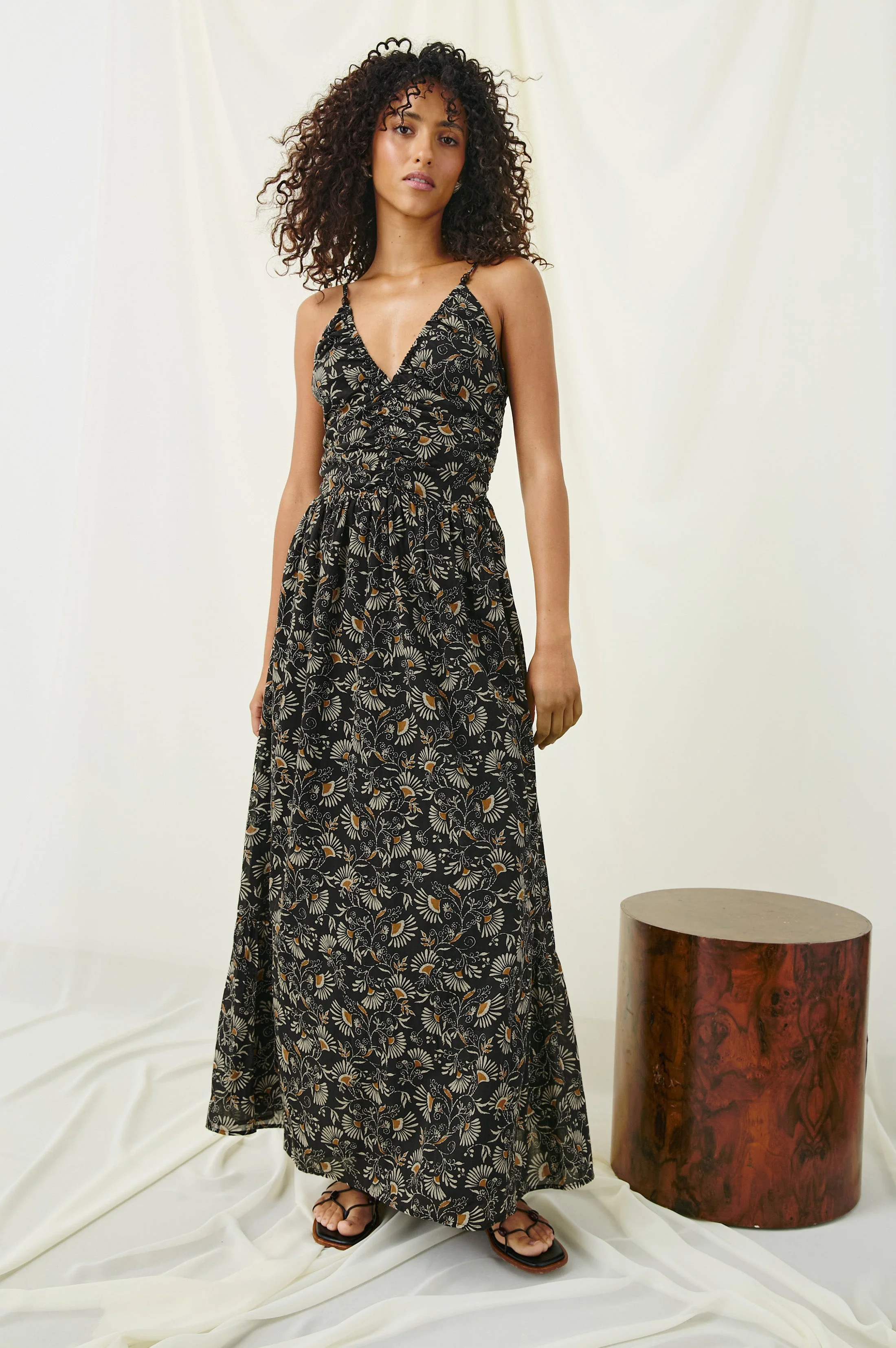 PALM DRESS - CASSIA
