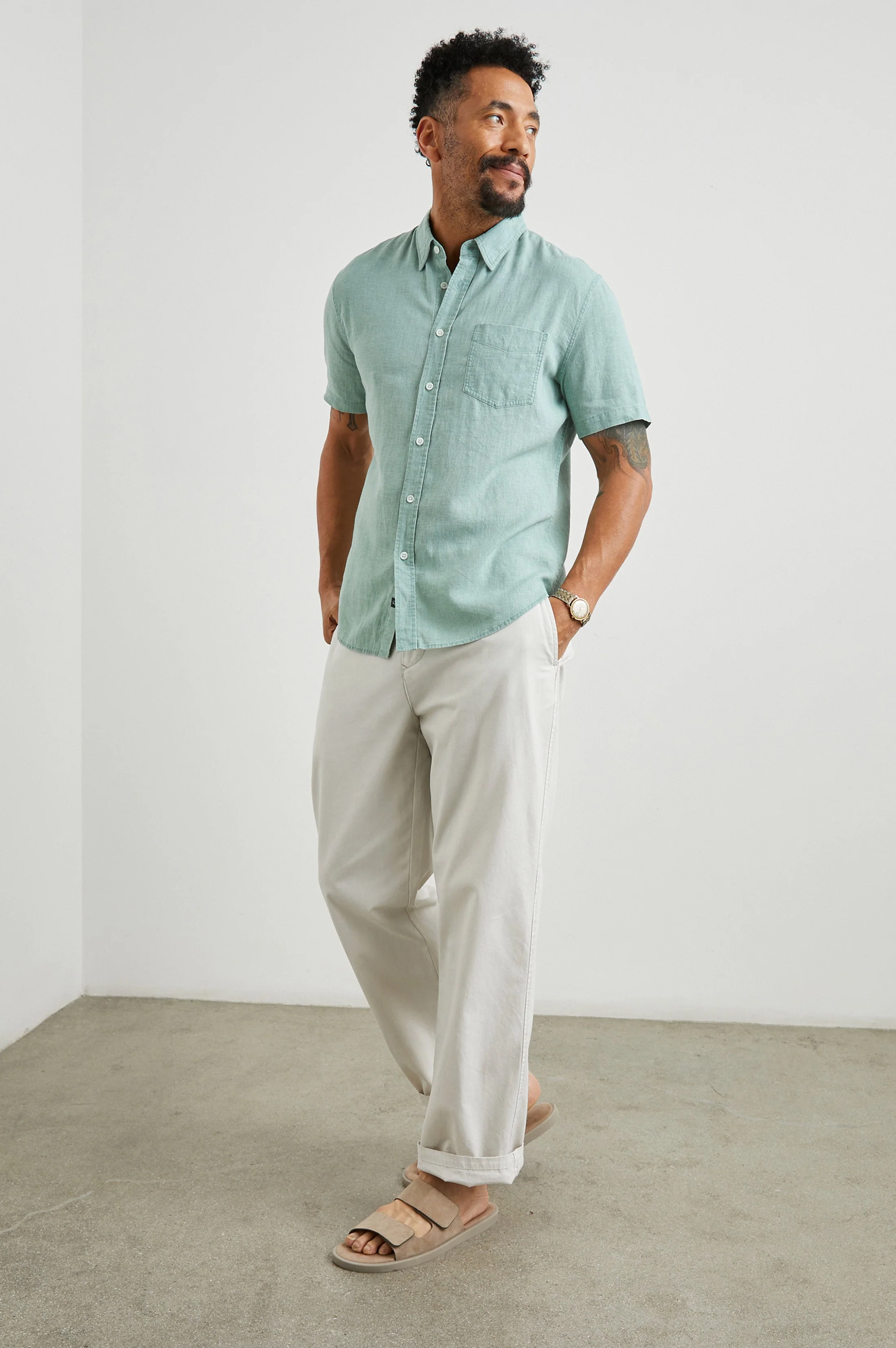 PAROS SHIRT - JADE - Image 3