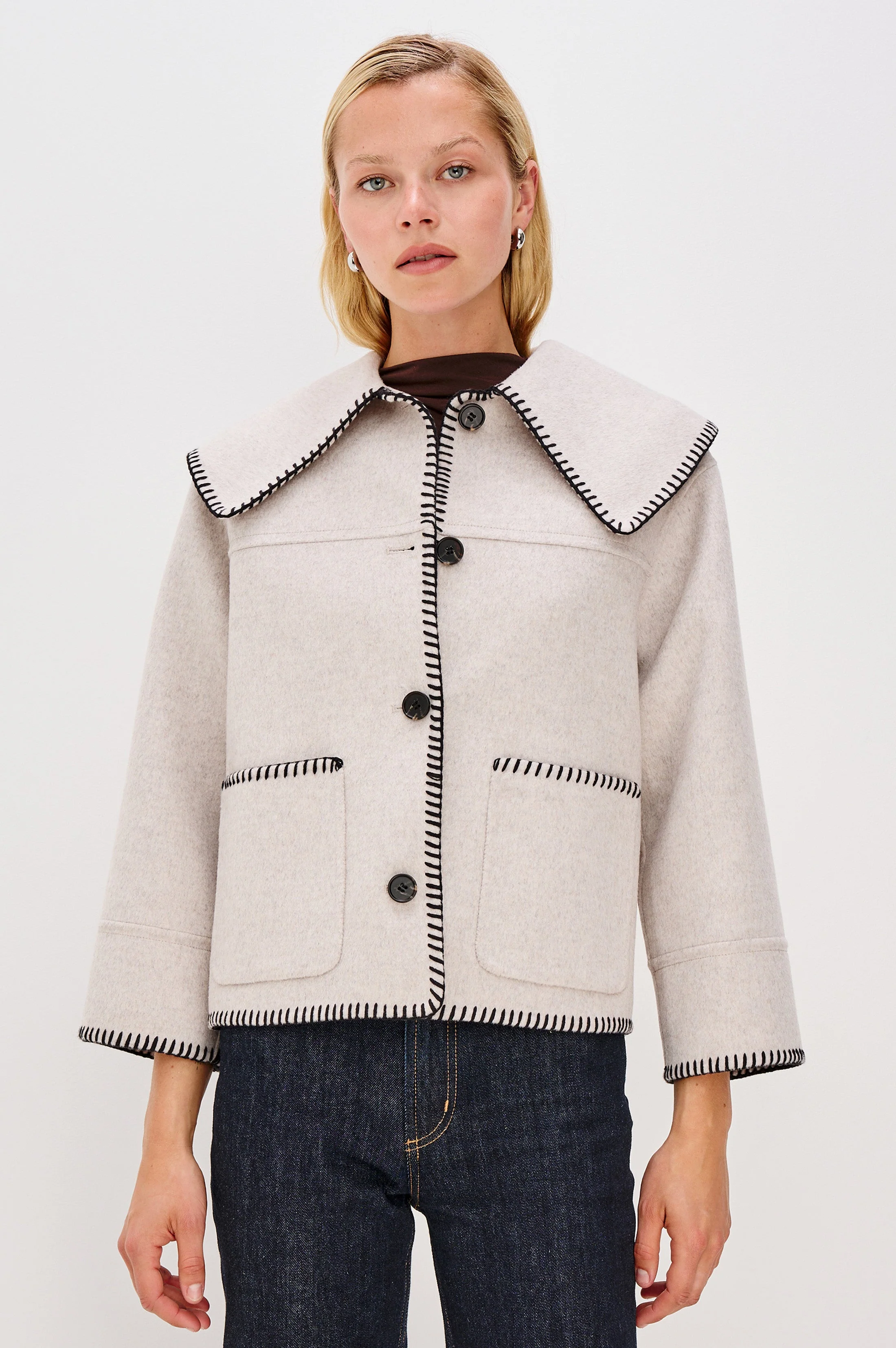 PATTY JACKET - OATMEAL