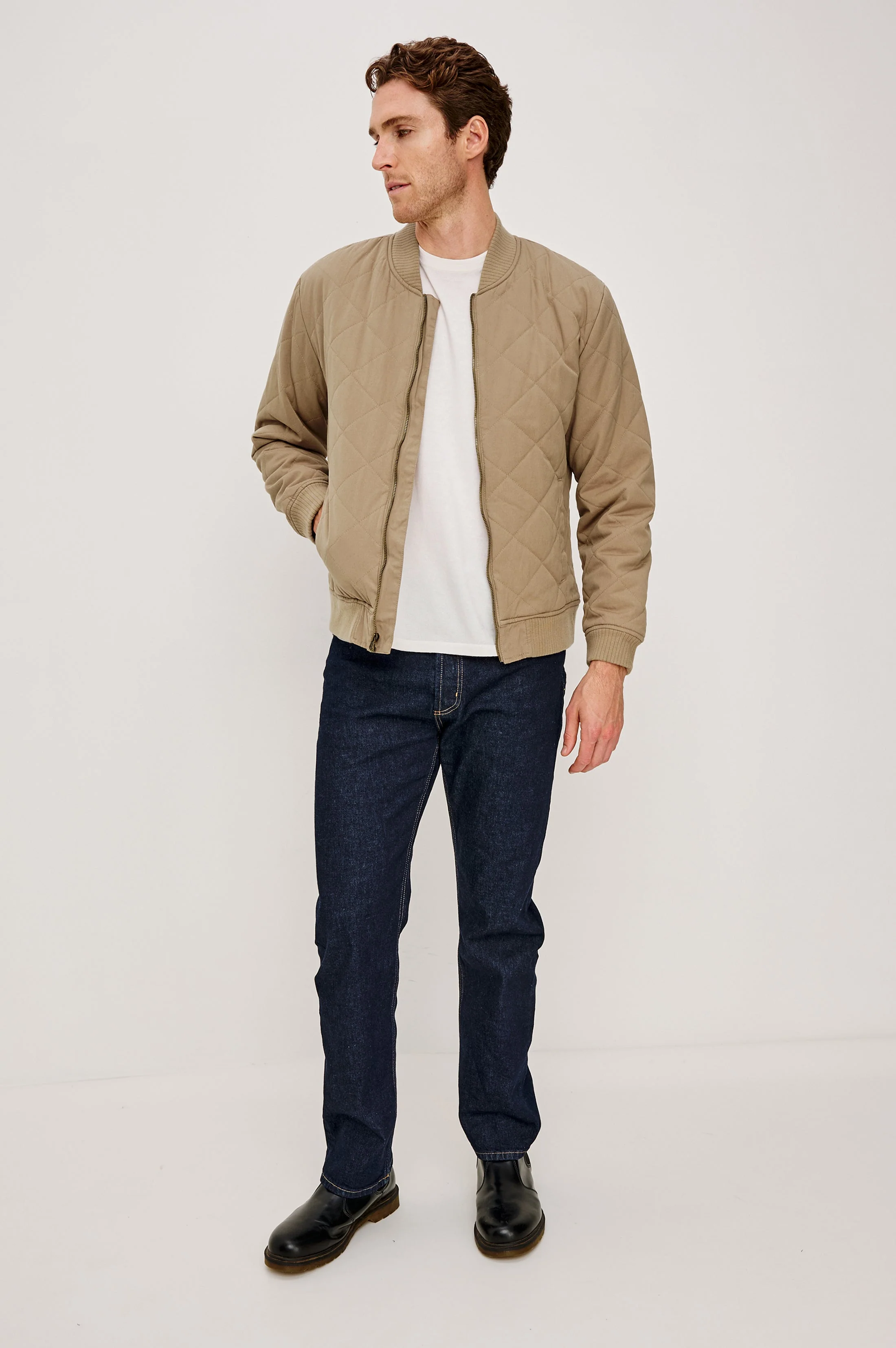 PENINSULA JACKET - VINTAGE KHAKI - Image 3