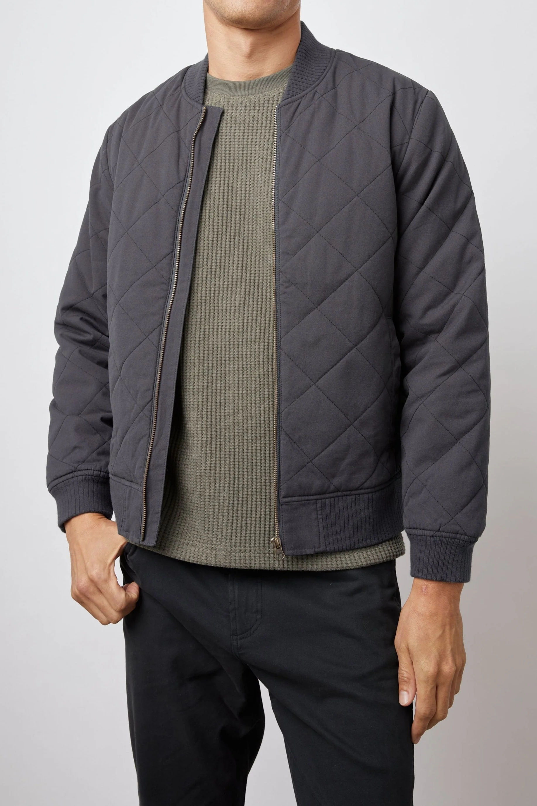 PENINSULA JACKET - WASHED BLACK - Image 3