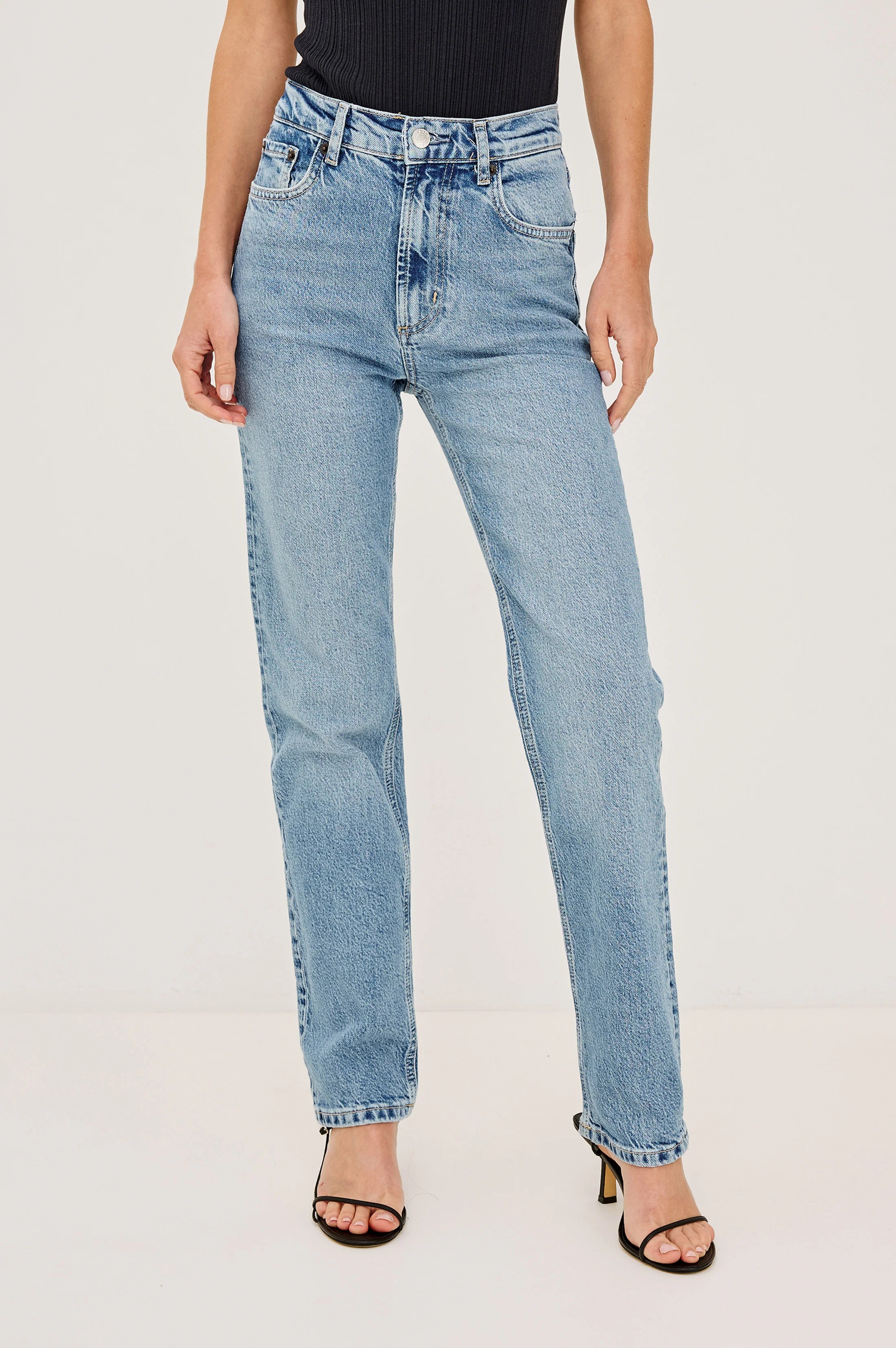 PETITE TOPANGA STRAIGHT - OLD INDIGO - Image 3