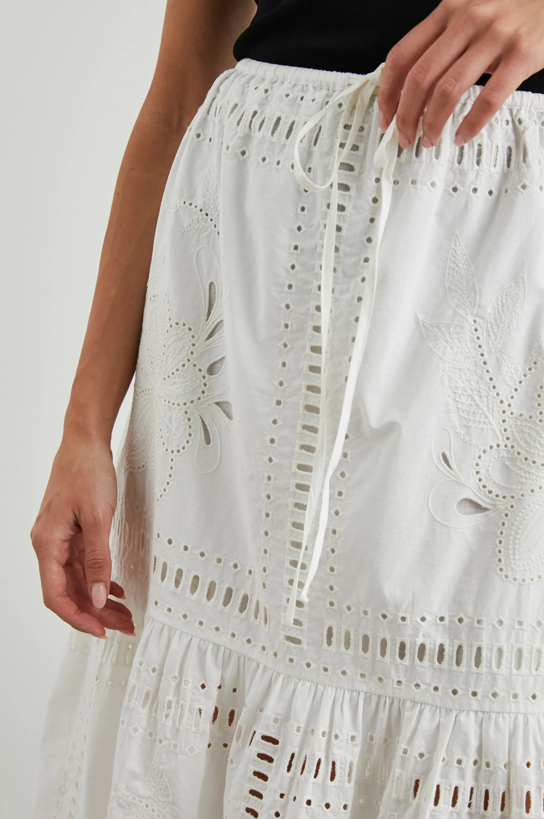 PRINA SKIRT - WHITE - Image 2
