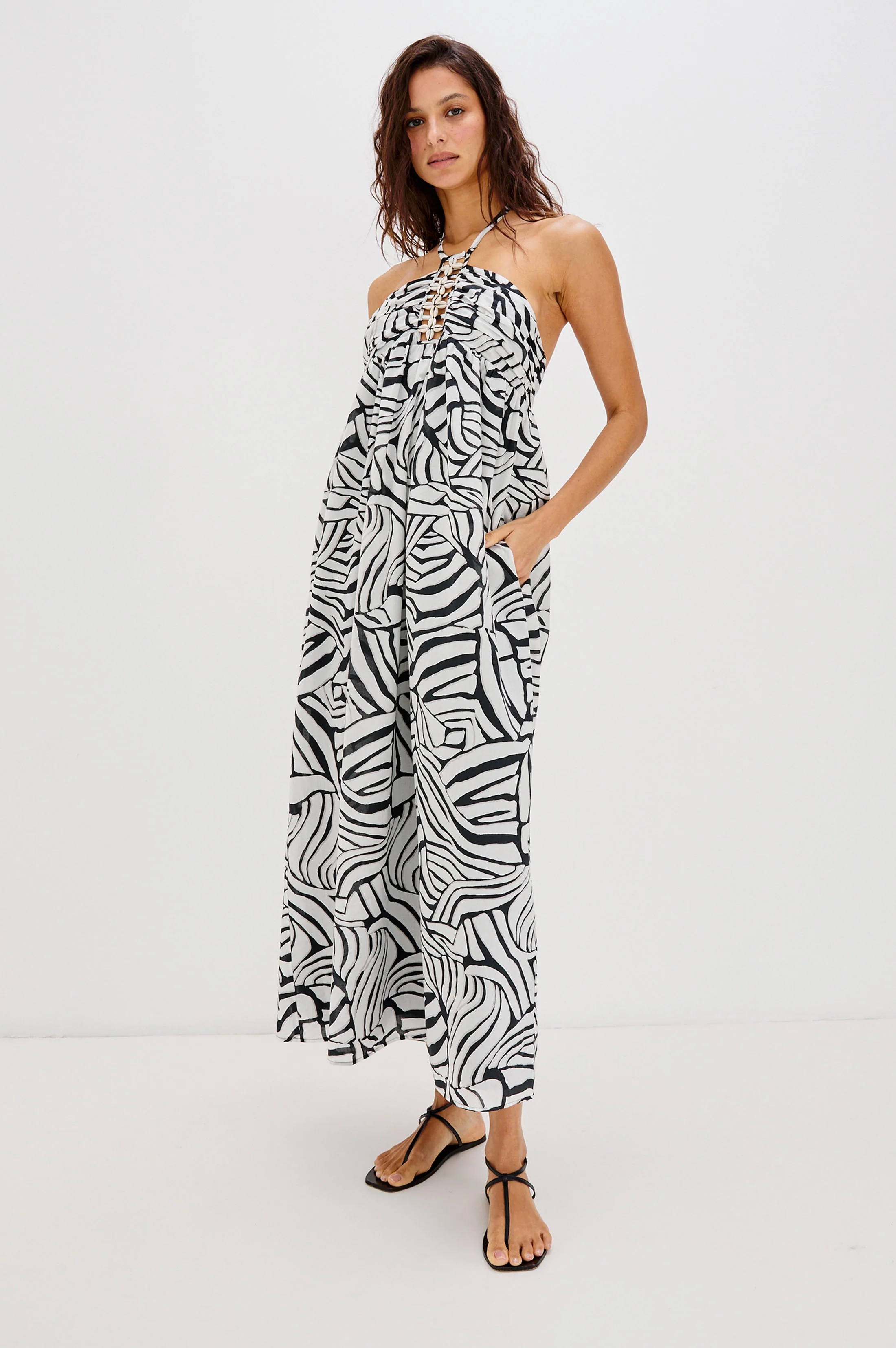 RAILS X LSPACE PALAZZO DRESS - PLAYA BLANCA - Image 4
