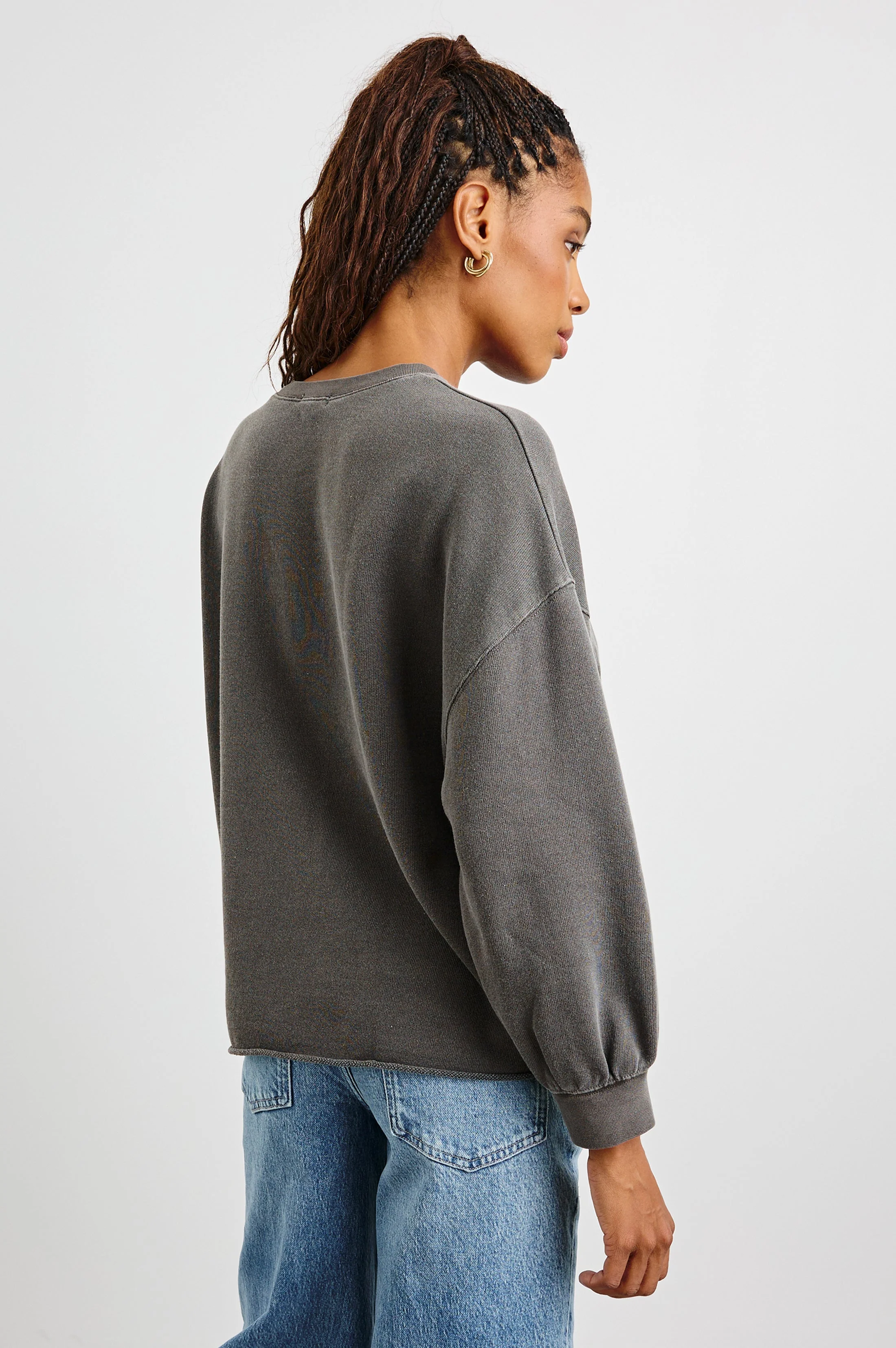 RAILS SIGNATURE SWEATSHIRT - VINTAGE BLACK - Image 5