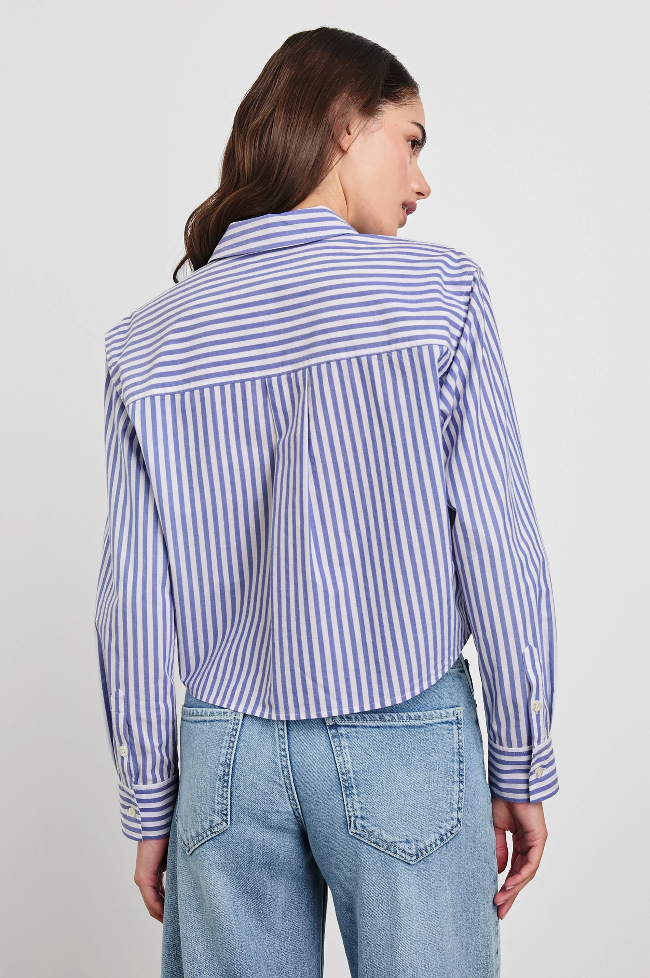 RAMY SHIRT - MARINER WHITE STRIPE - Image 6