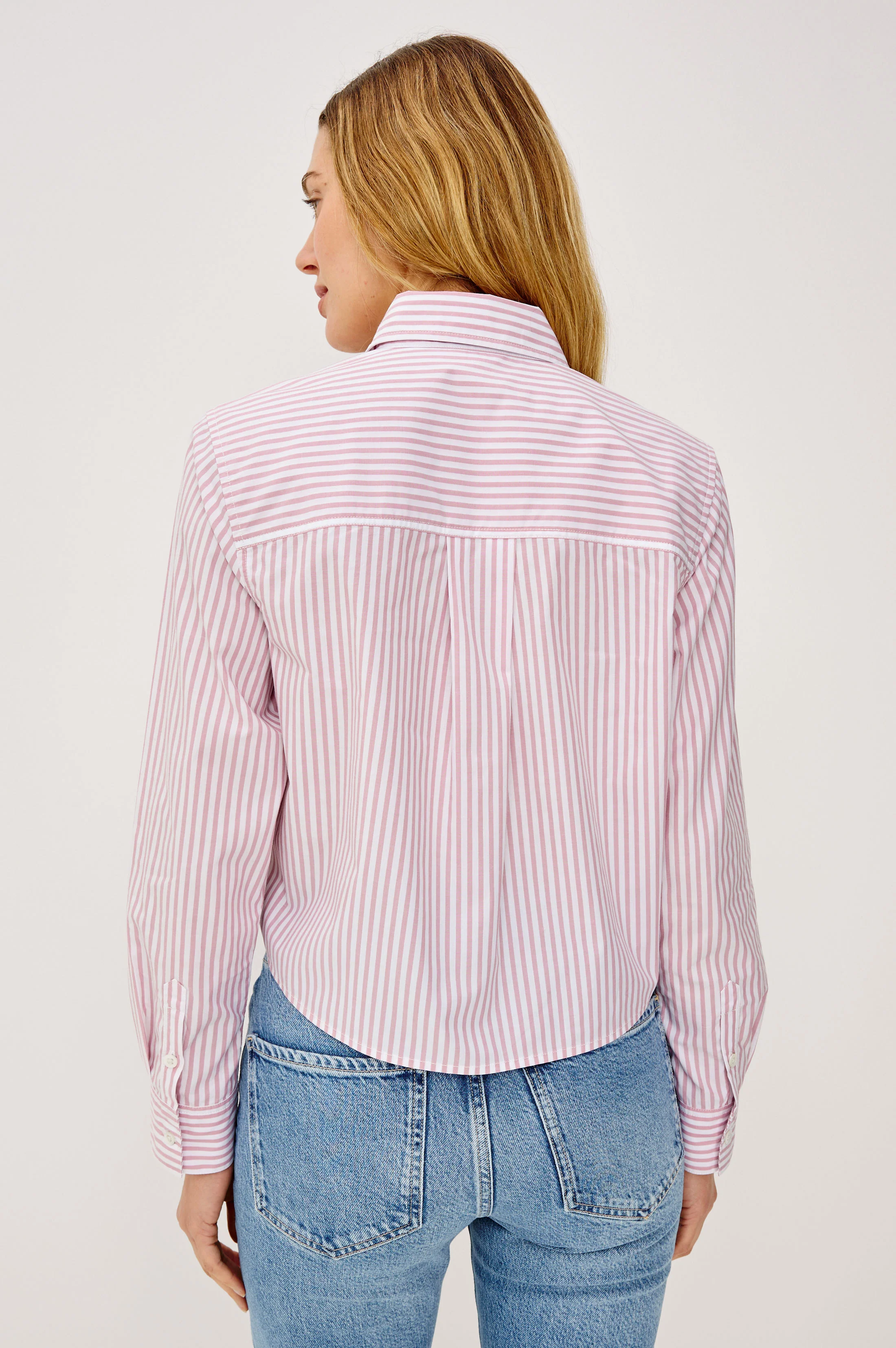 RAMY SHIRT - ROSE STRIPE - Image 4