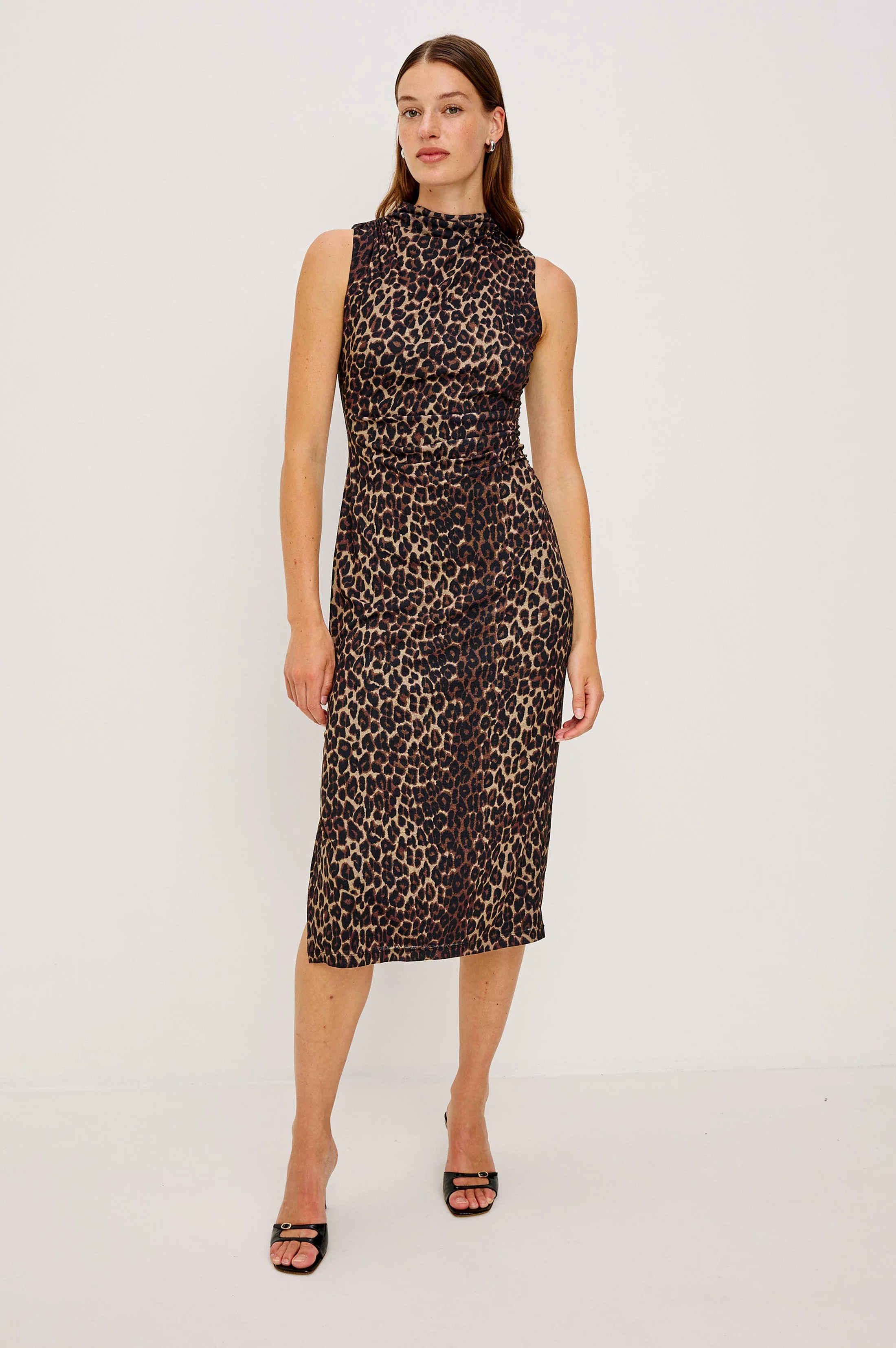 REBECCA DRESS - BROWN NALA - Image 3
