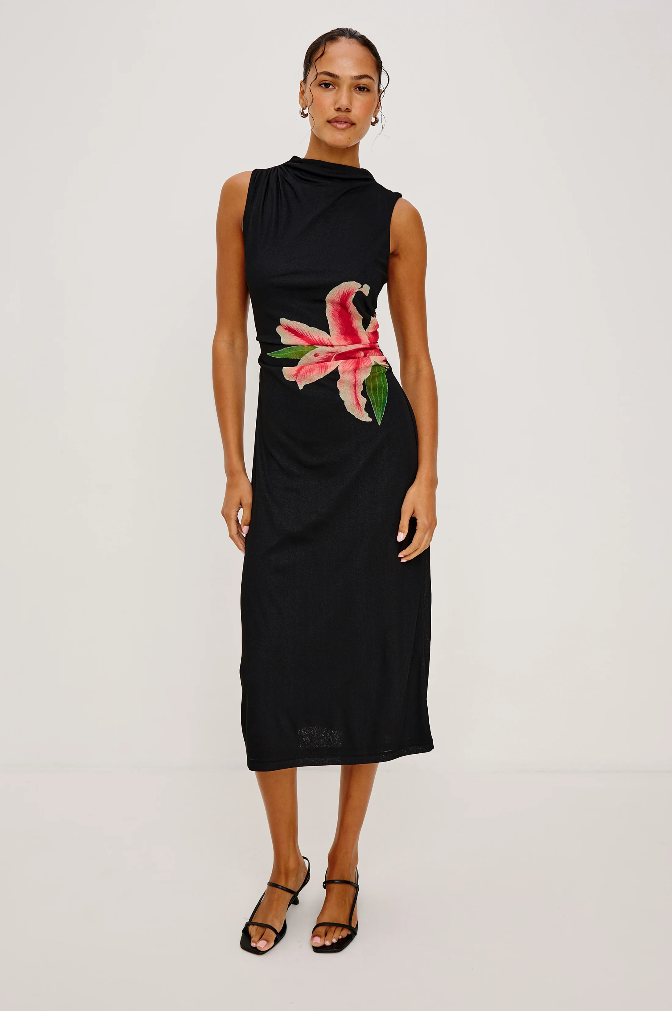 REBECCA DRESS - PEACH LILY - Image 3