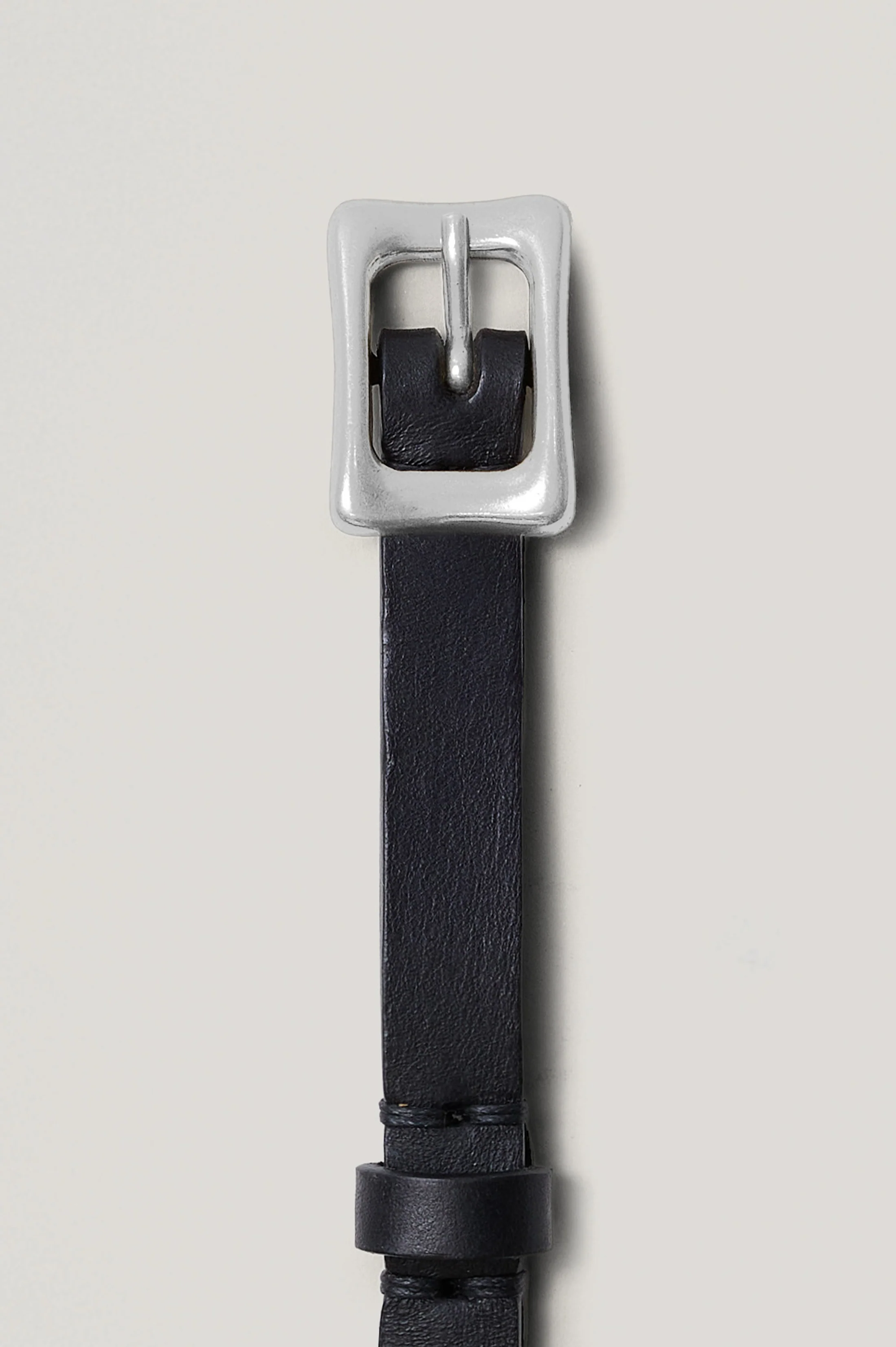 REMI BELT MINI - BLACK SILVER