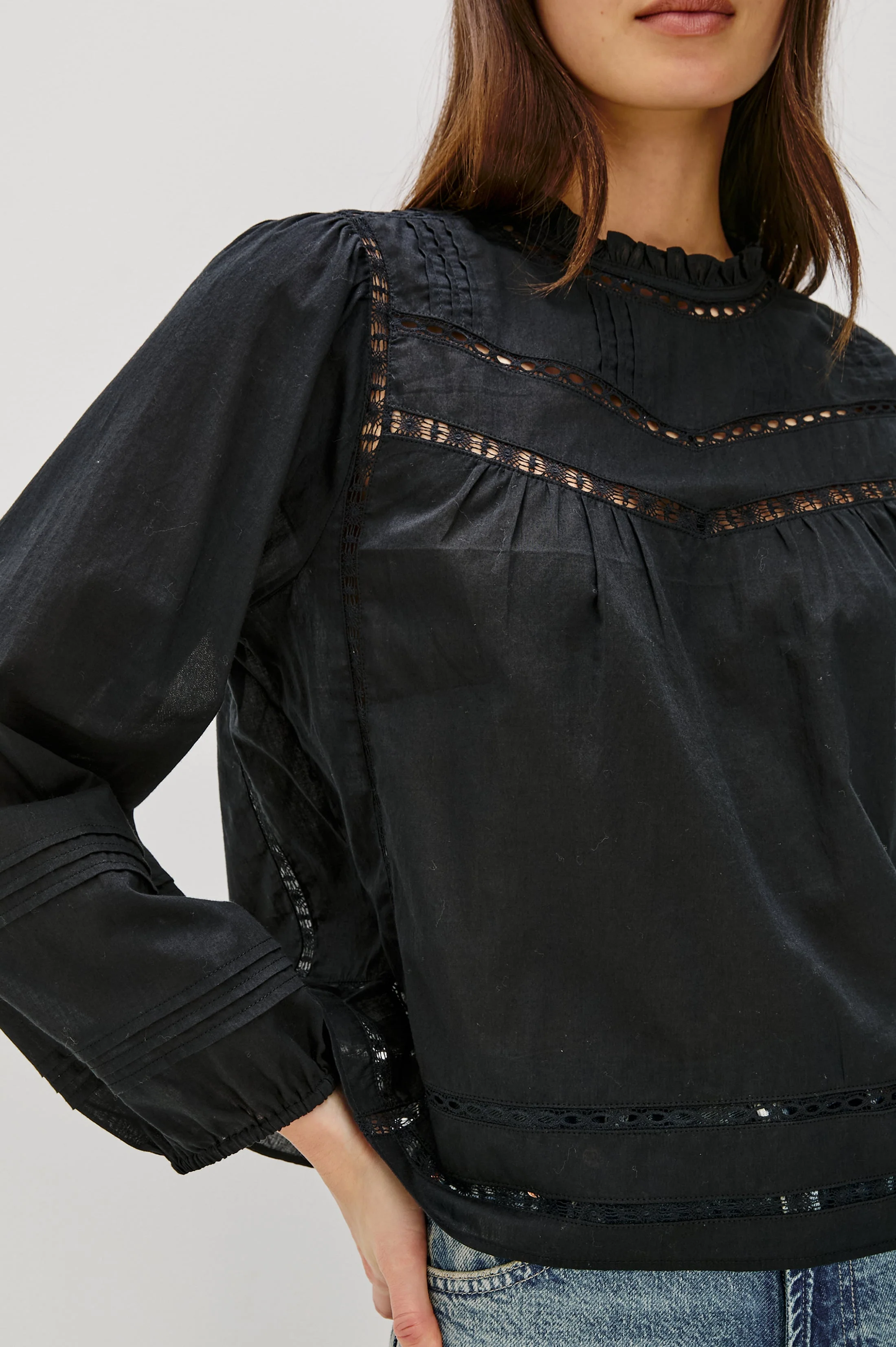 REYNA TOP - BLACK - Image 2
