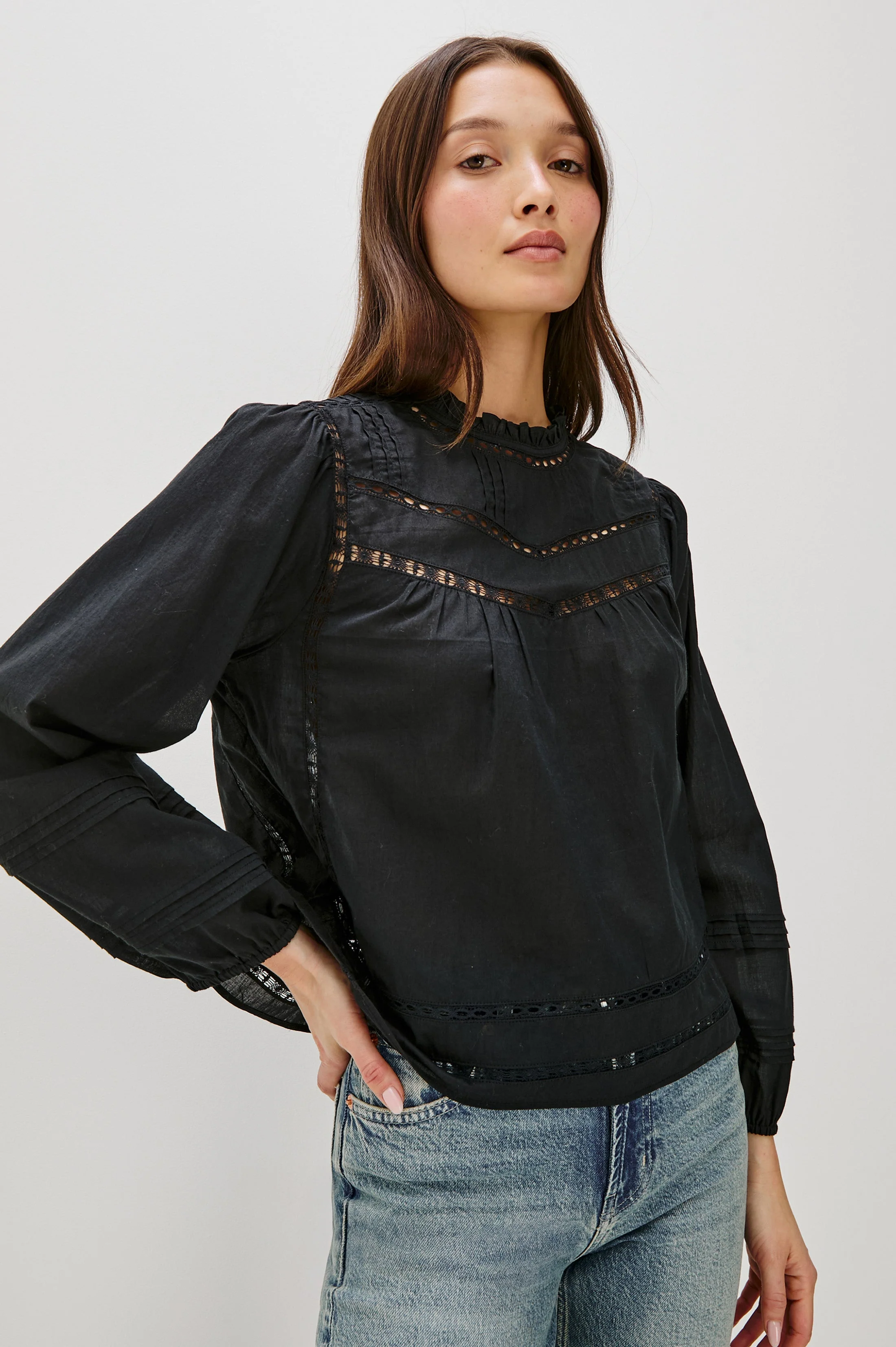 REYNA TOP - BLACK - Image 3