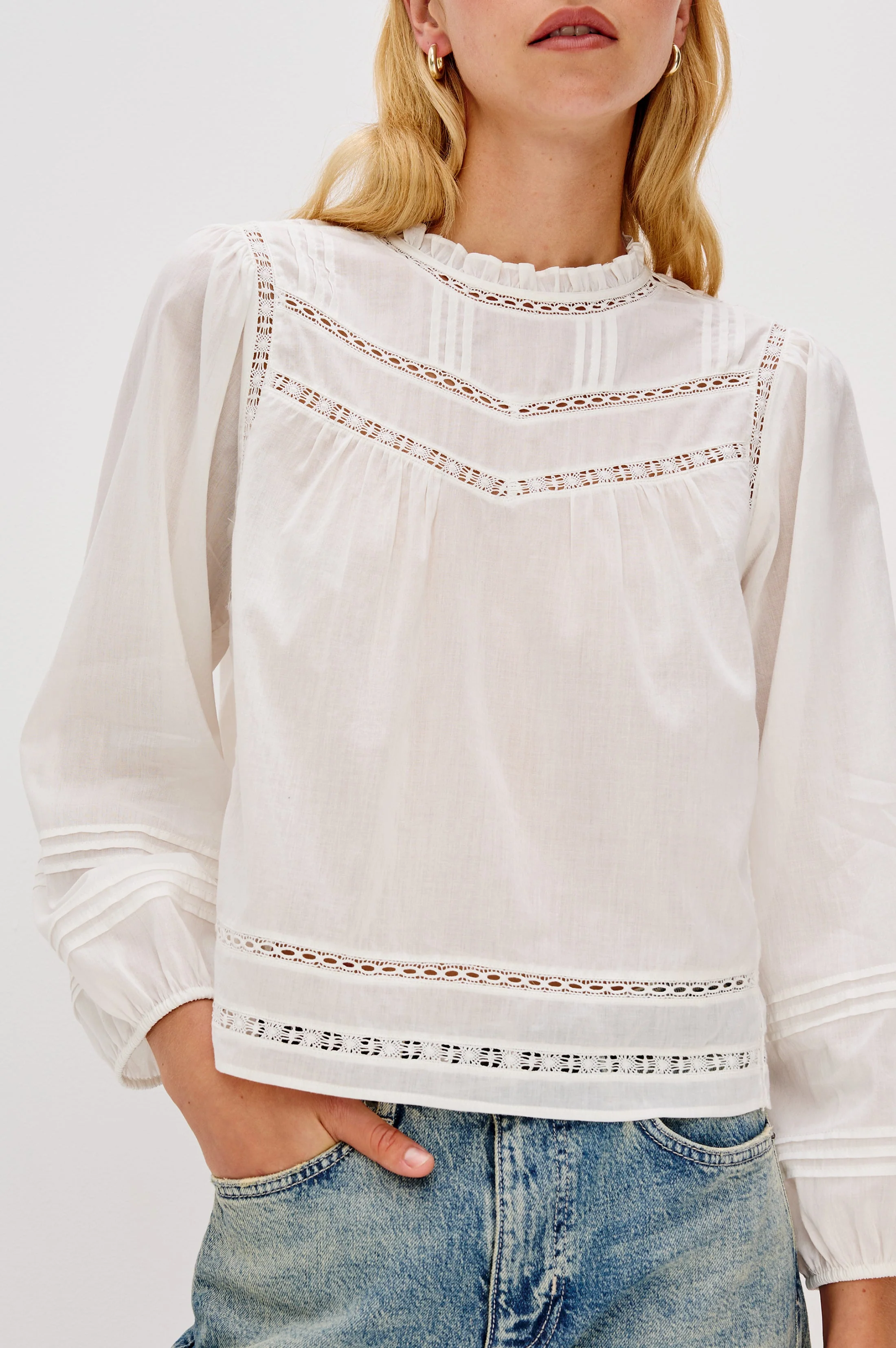 REYNA TOP - WHITE - Image 3