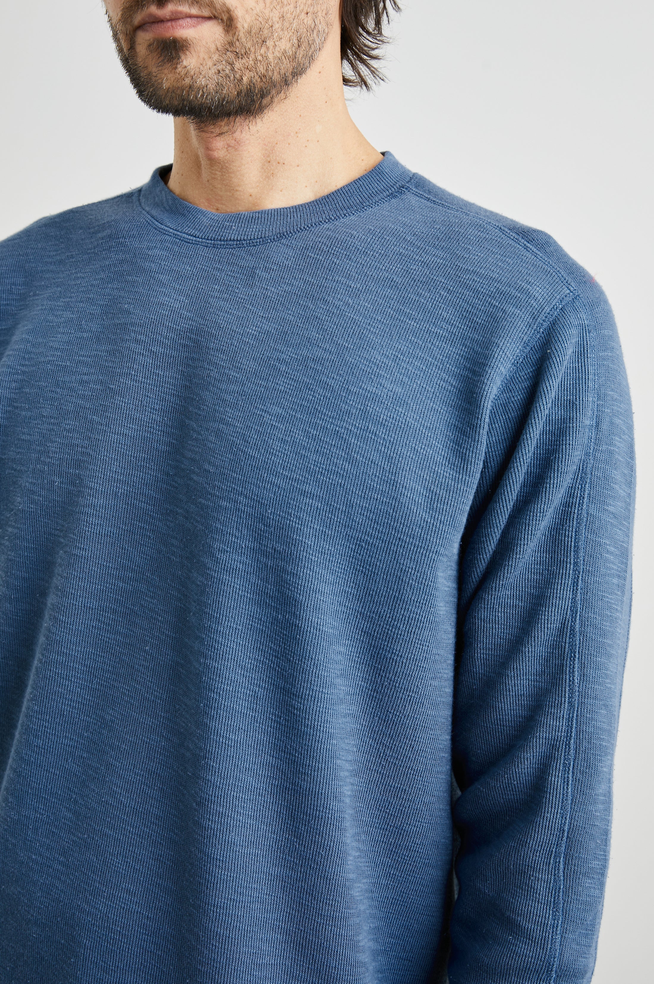 RHEESE LONG SLEEVE TEE - STEEL - Image 2