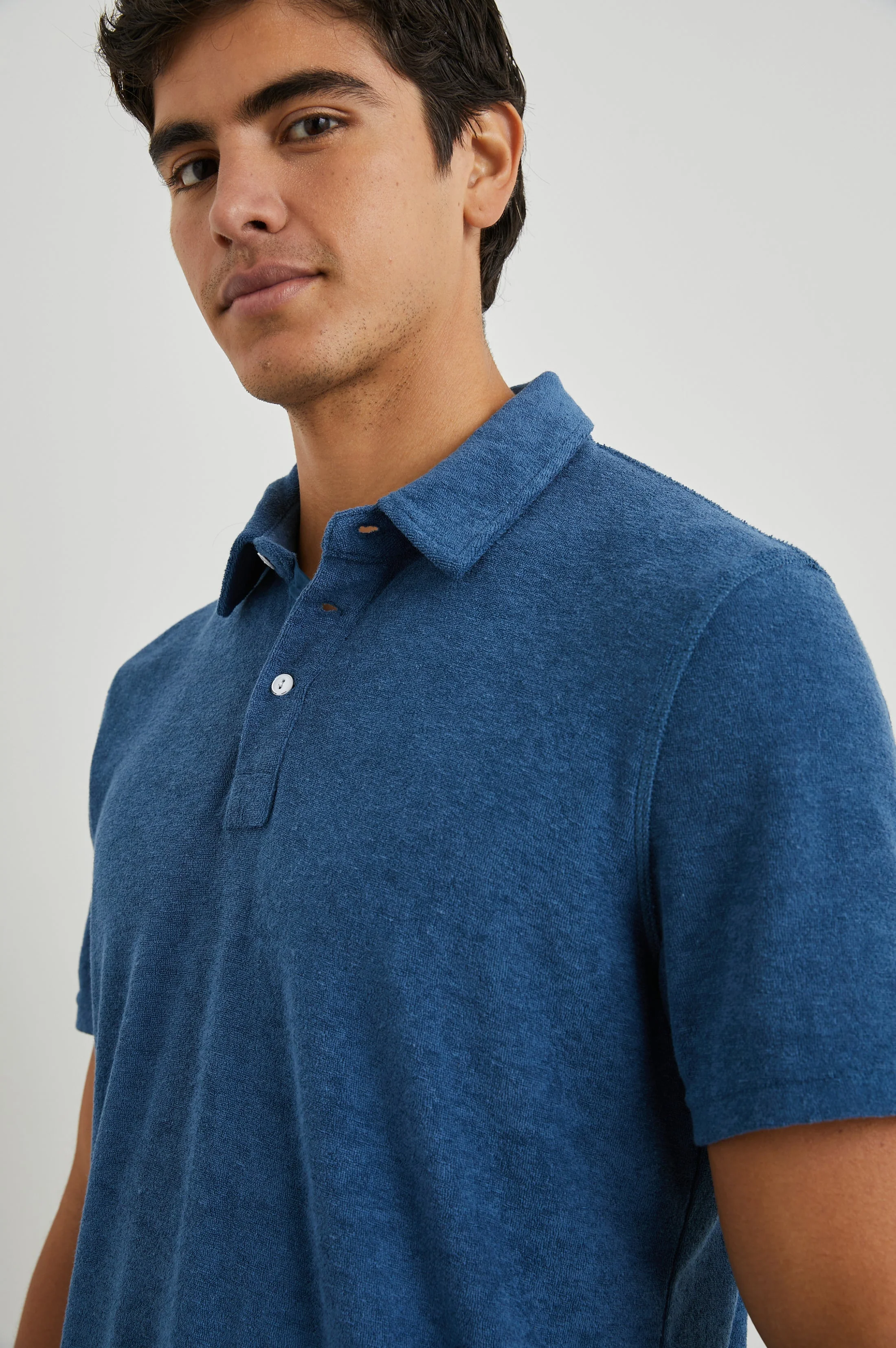 RHEN POLO SHIRT - ENSIGN BLUE - Image 4