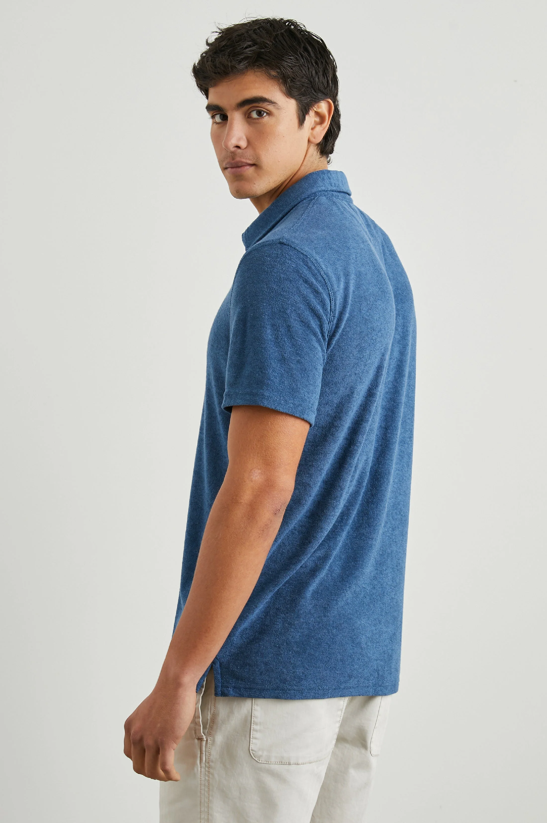 RHEN POLO SHIRT - ENSIGN BLUE - Image 5