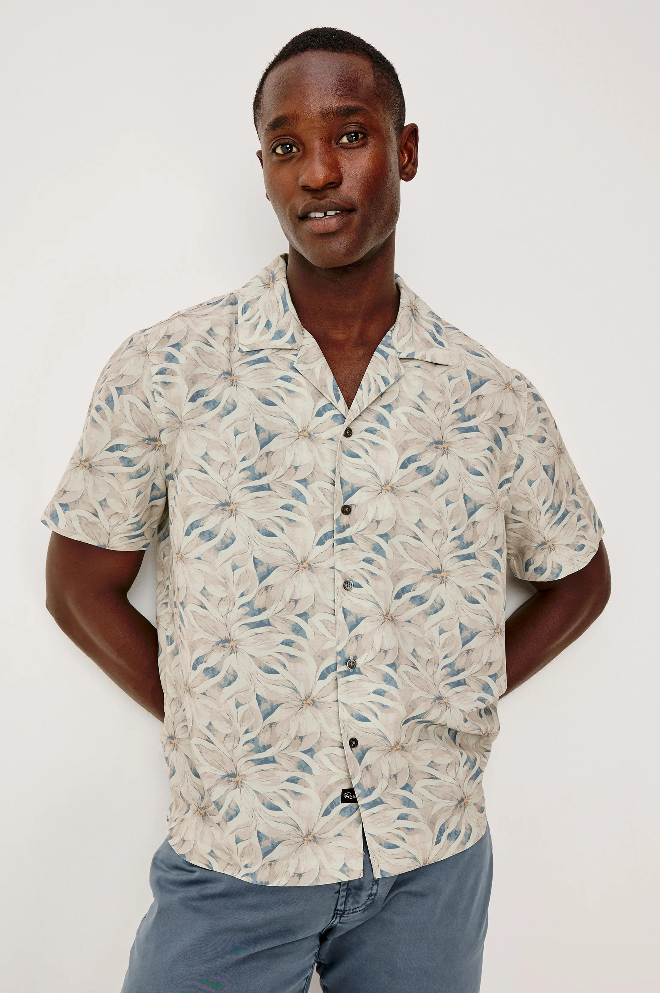 RHODES SHIRT - CALLALILY CREAM