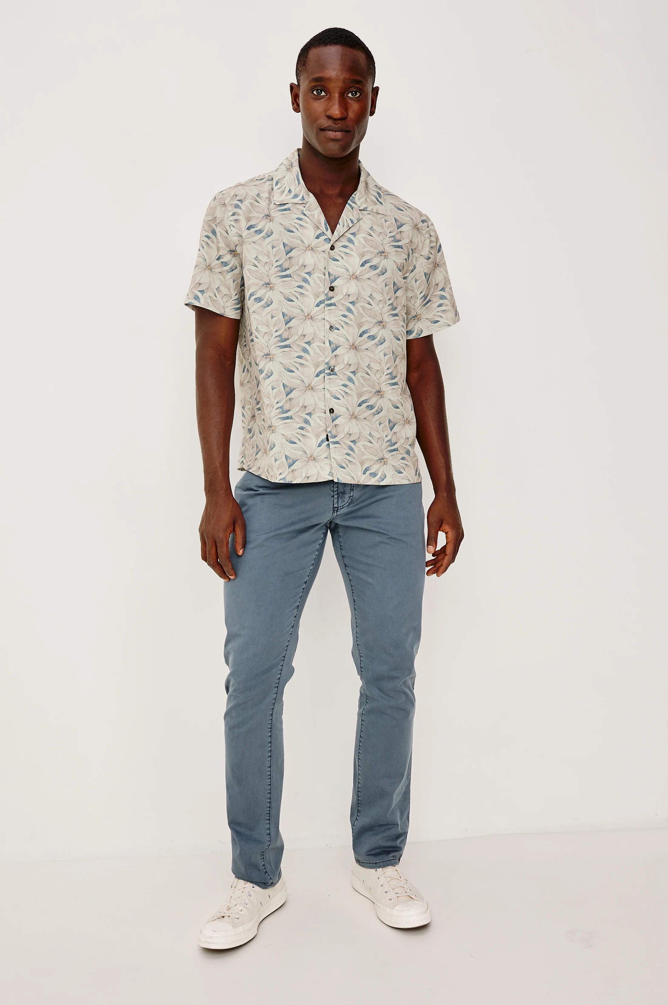 RHODES SHIRT - CALLALILY CREAM - Image 3