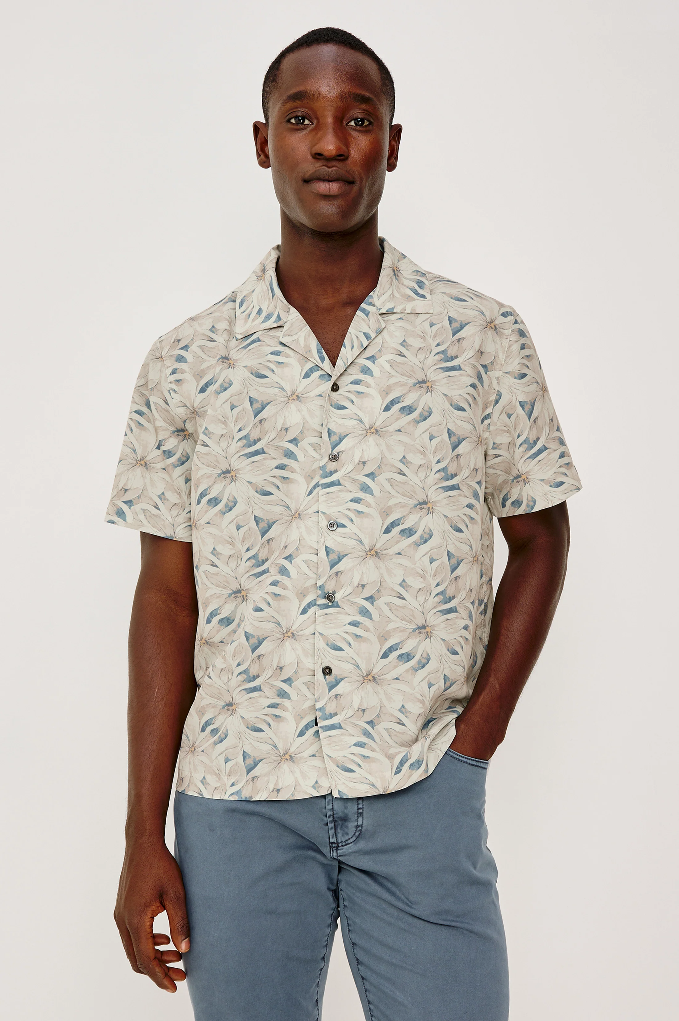 RHODES SHIRT - CALLALILY CREAM - Image 4