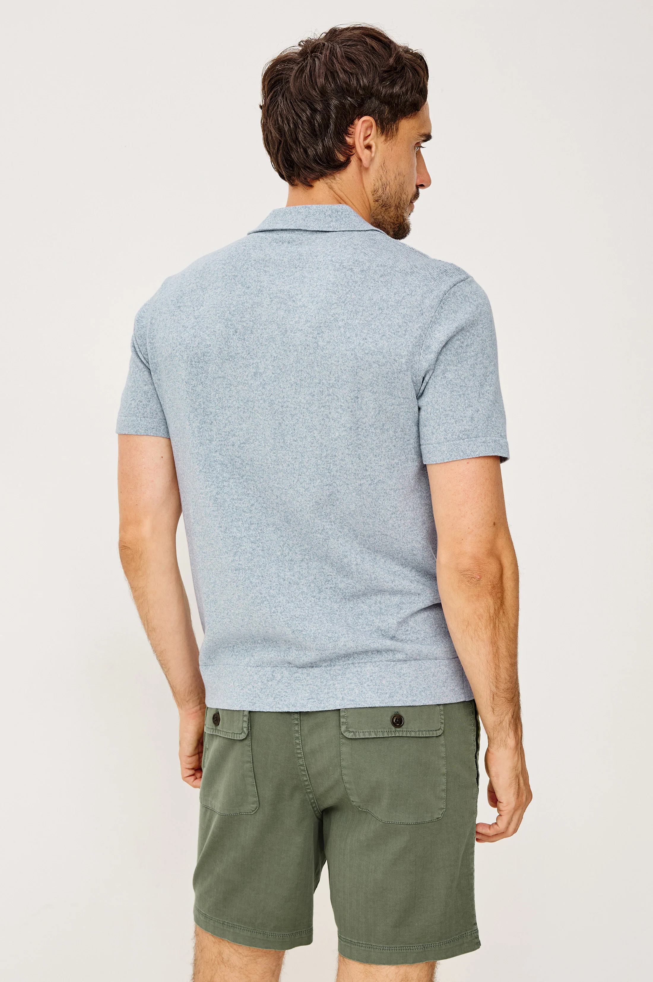 RICHIE SHIRT - NAVY WHITE SKY - Image 4