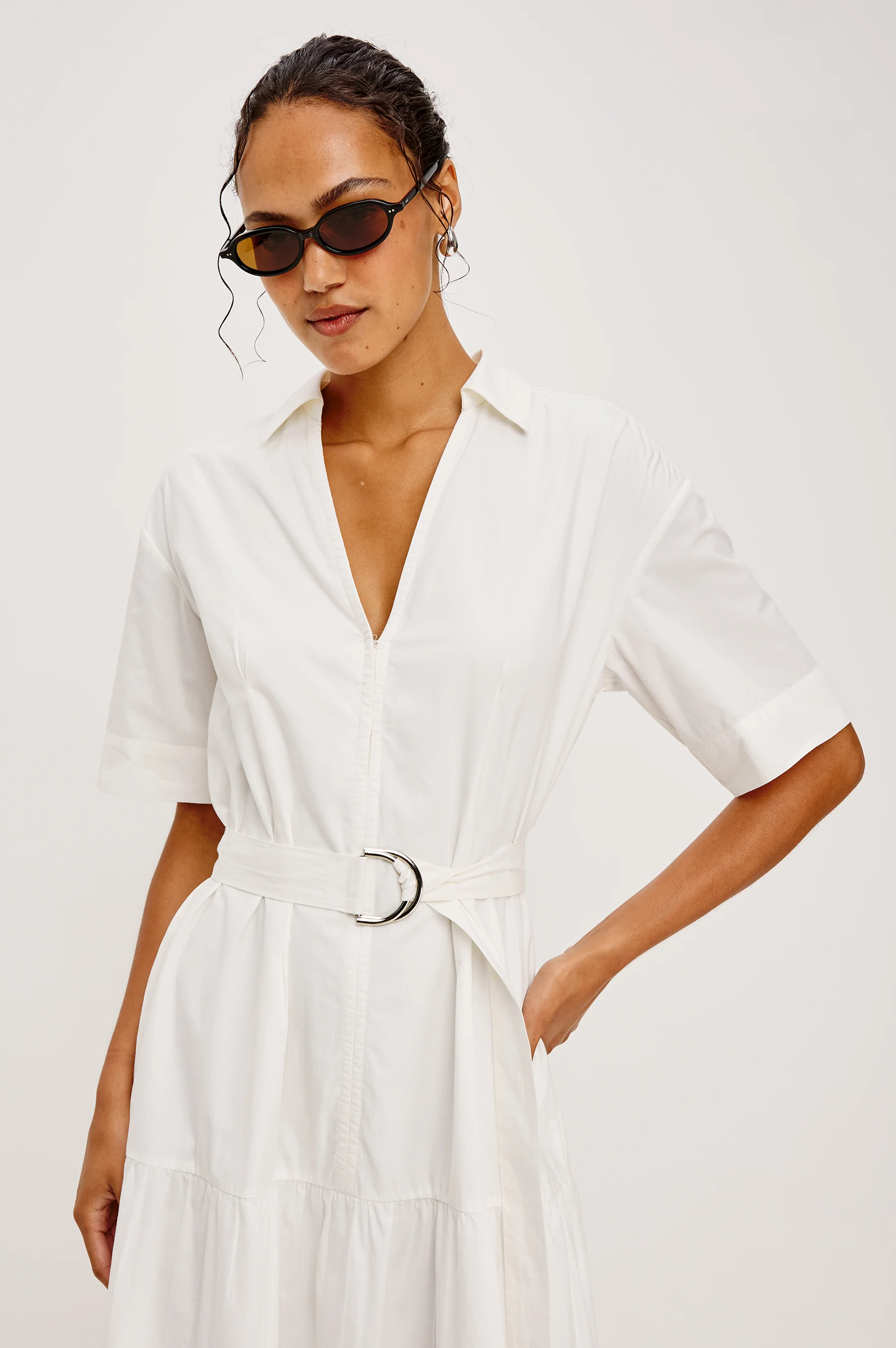 RICHMOND DRESS - WHITE - Image 2