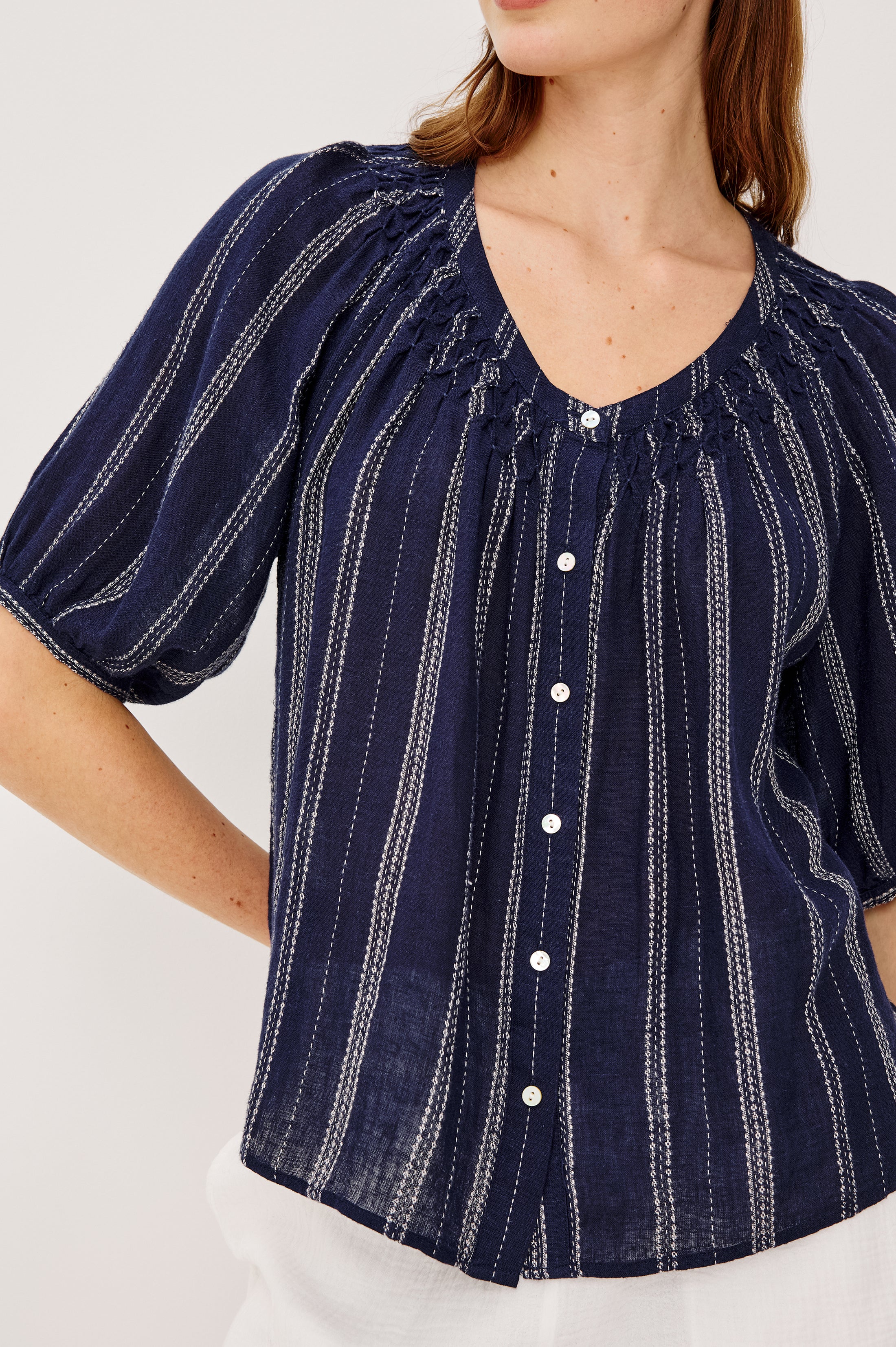 RIX SHIRT - MARINA STRIPE - Image 2