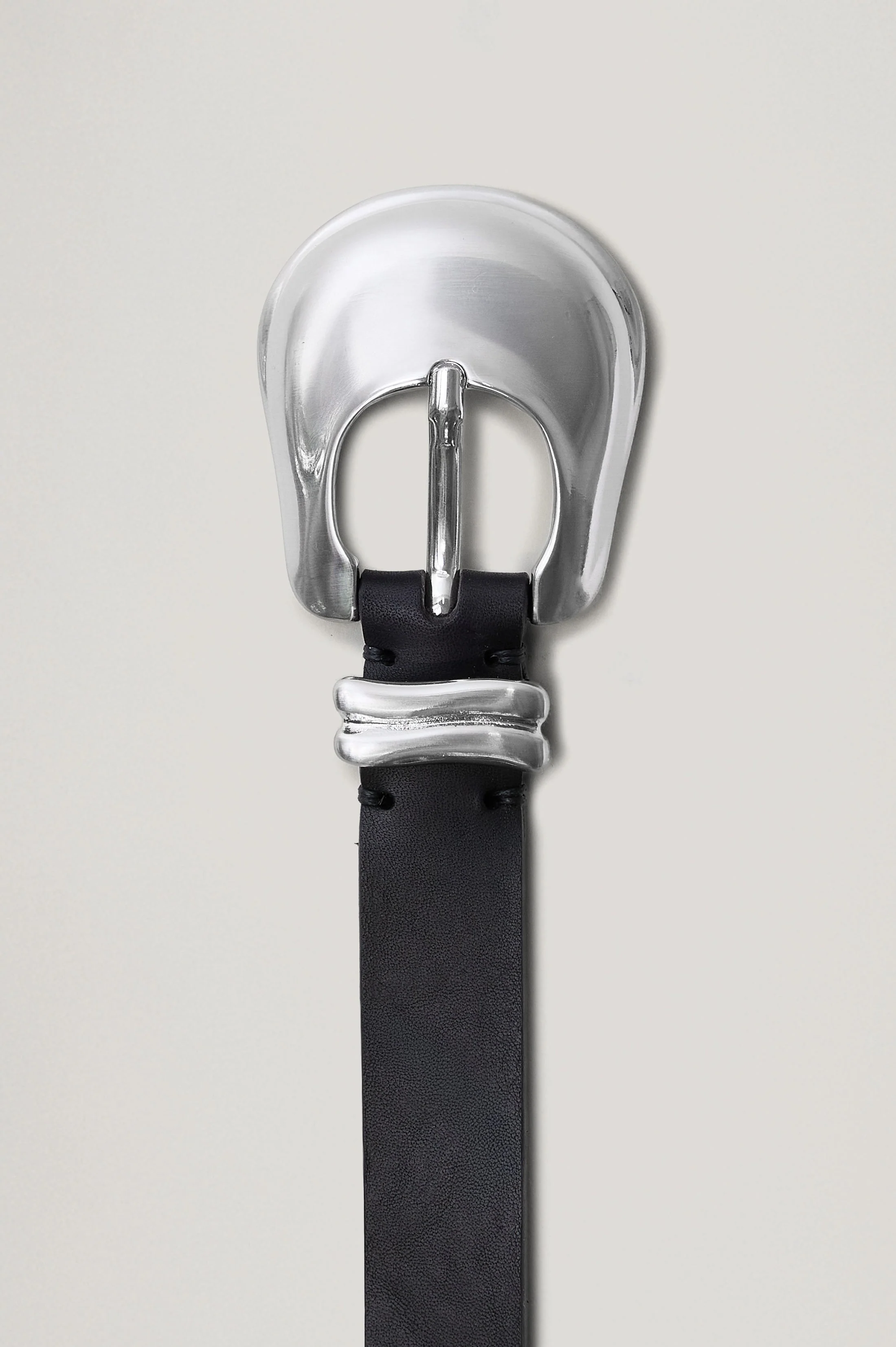 RODEO BELT - BLACK SILVER
