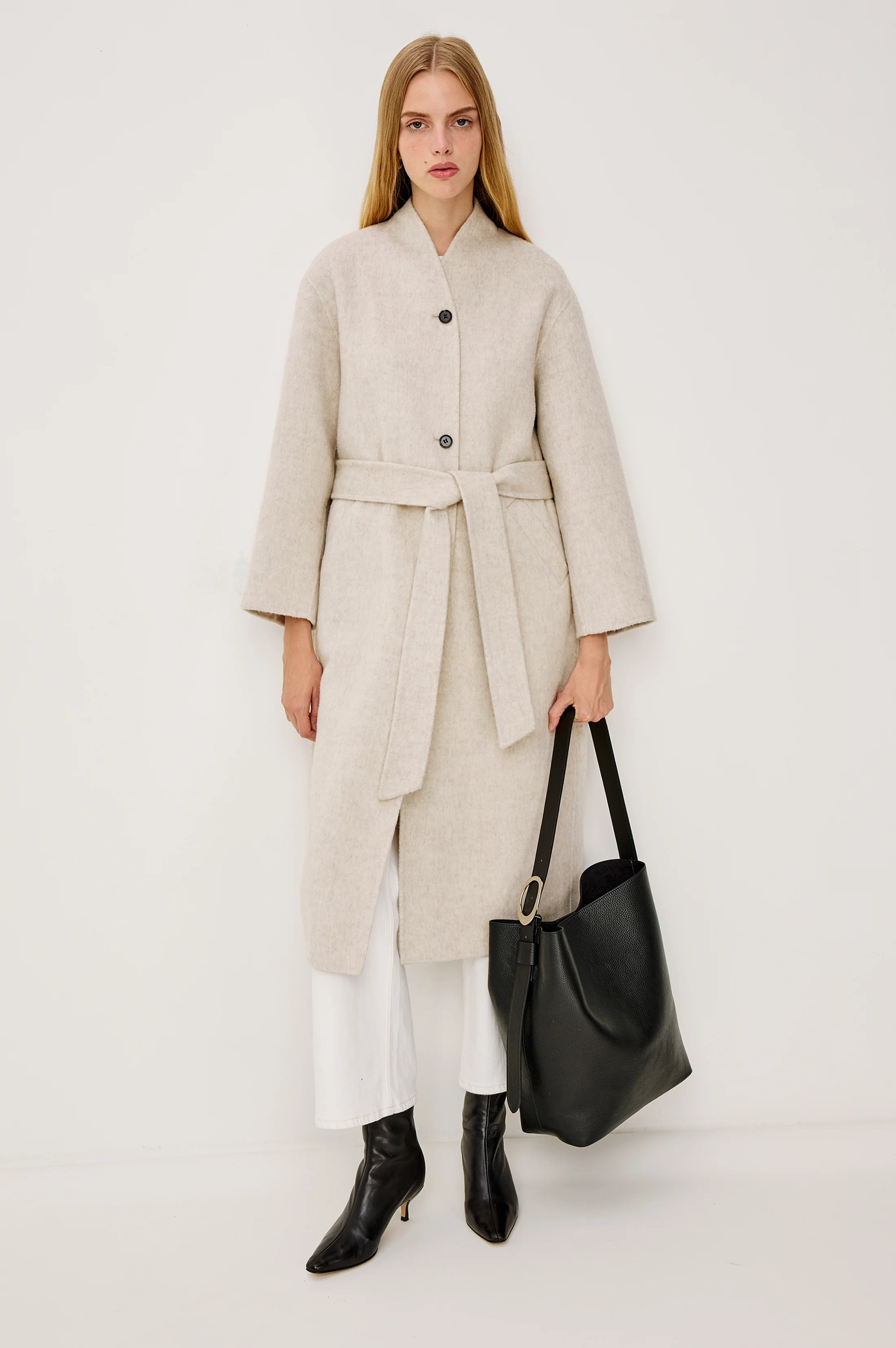 ROLAND COAT - OATMEAL