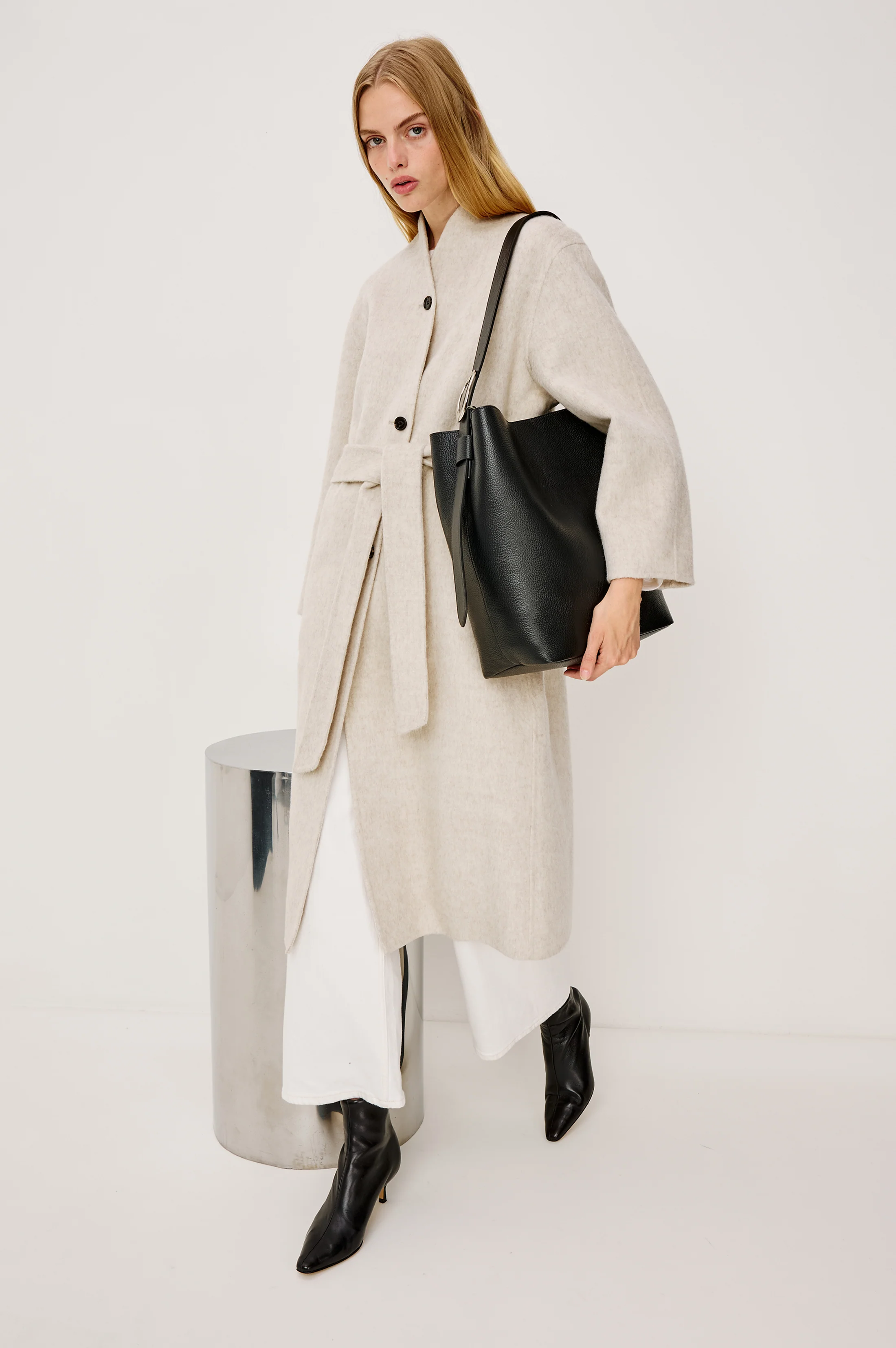 ROLAND COAT - OATMEAL - Image 3