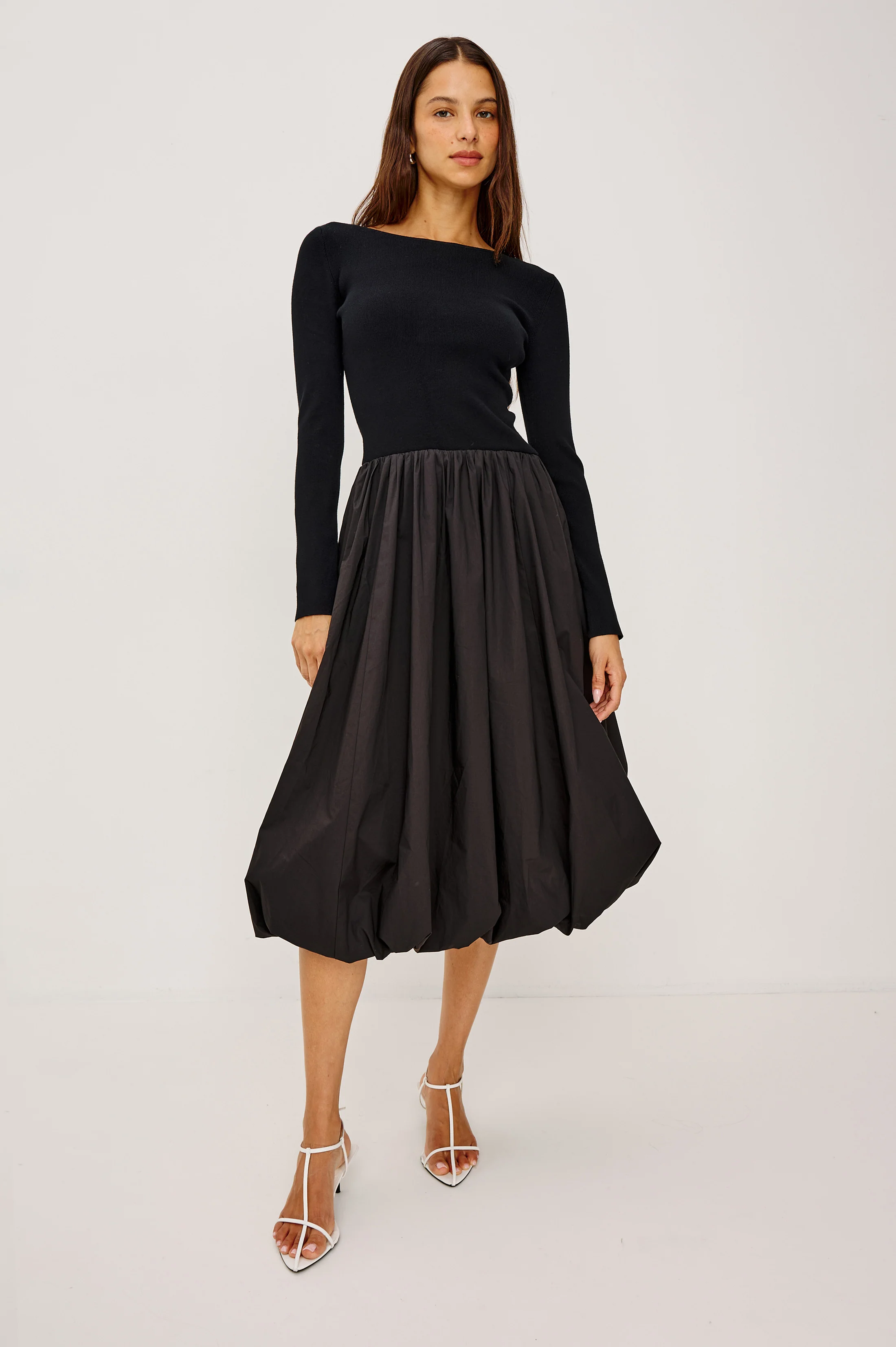 ROMANA DRESS - BLACK - Image 2