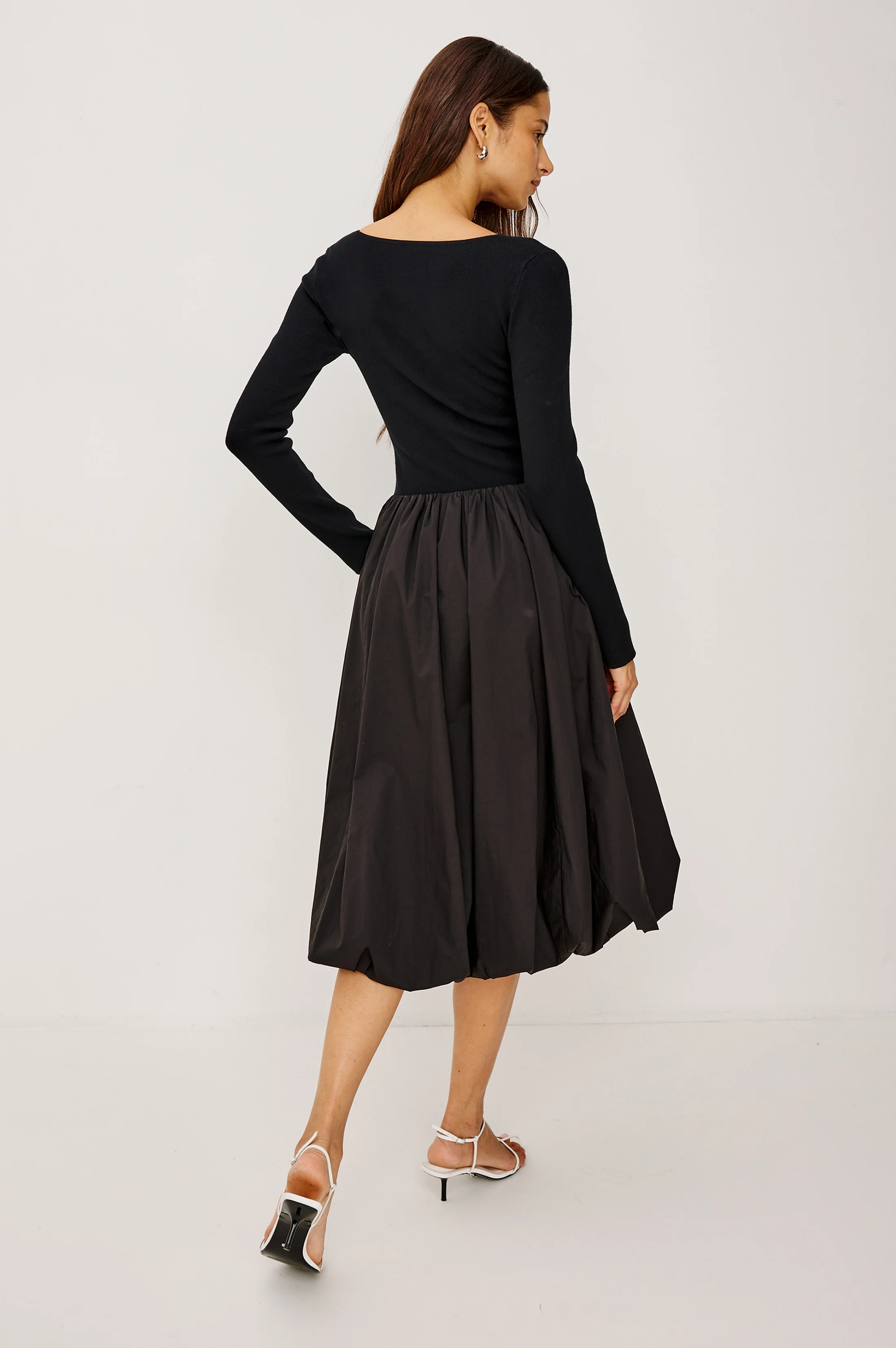 ROMANA DRESS - BLACK - Image 4