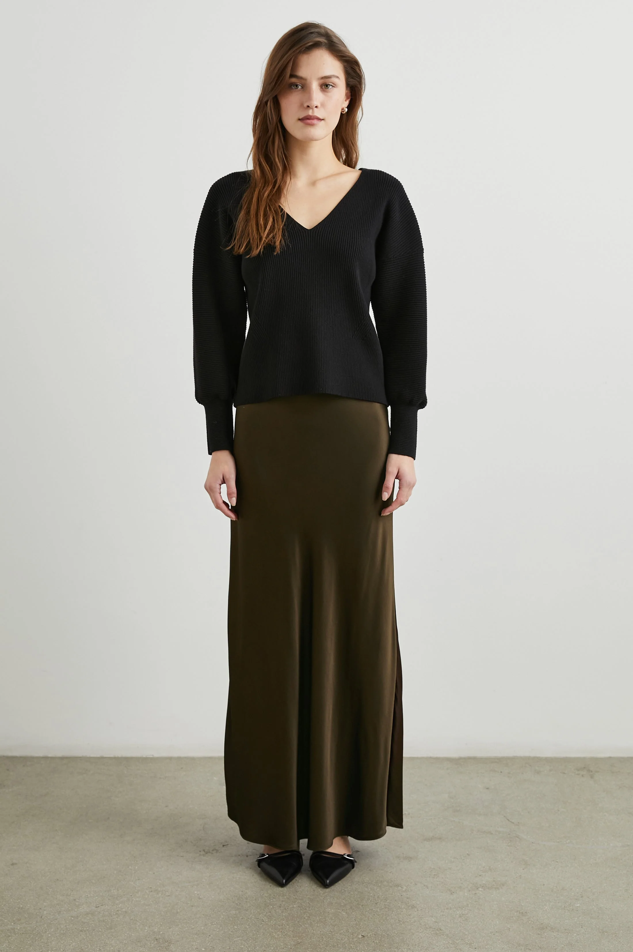 ROMINA SKIRT - DARK MOSS - Image 3