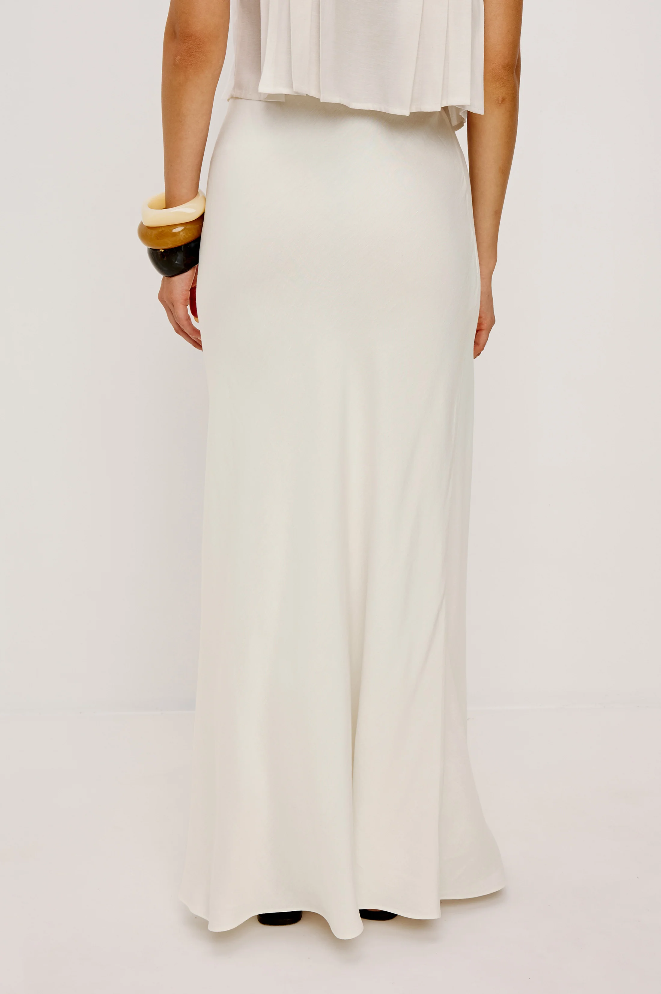 ROMINA SKIRT - IVORY LINEN - Image 5