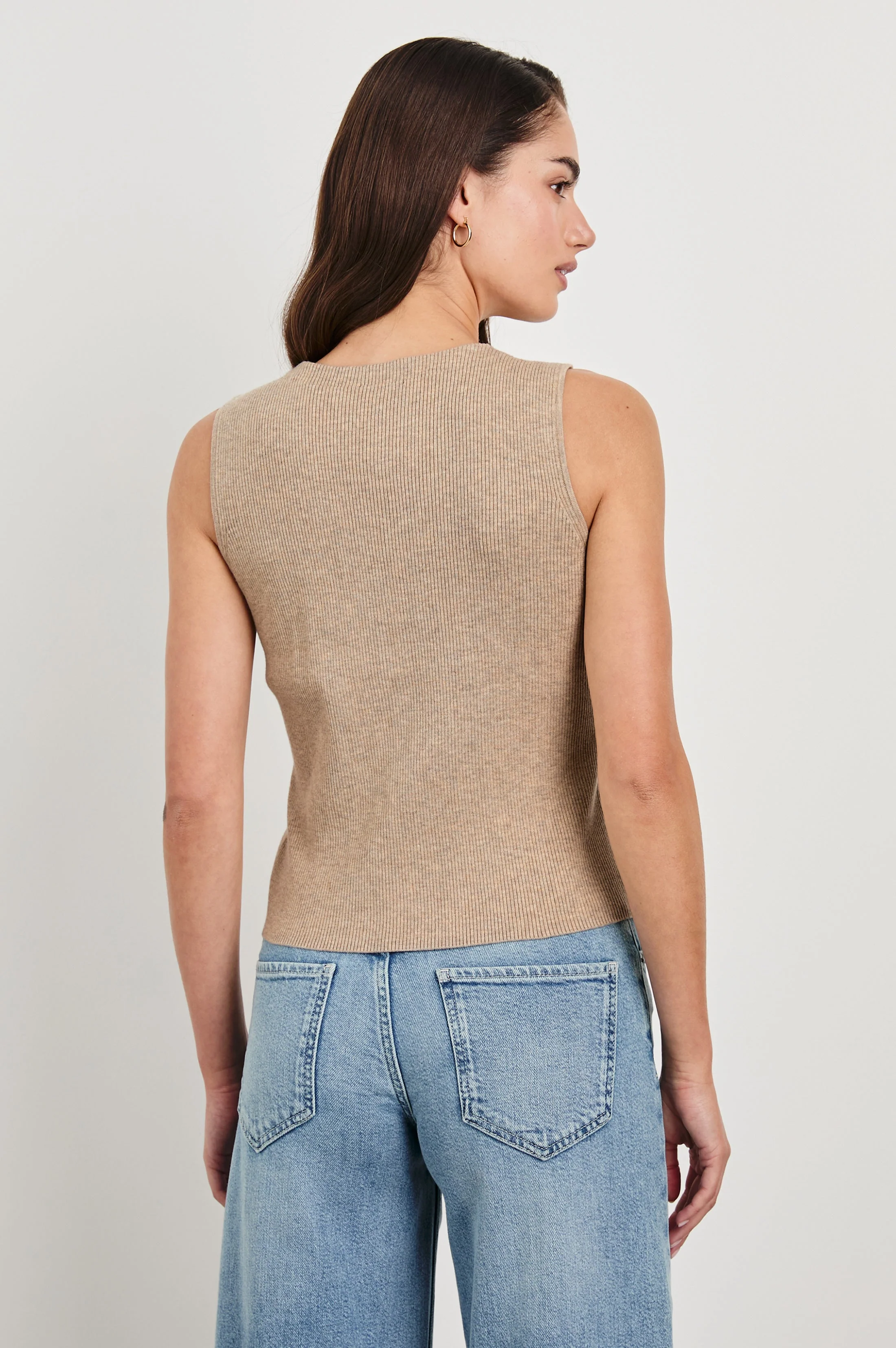 ROSA VEST - OATMEAL - Image 5