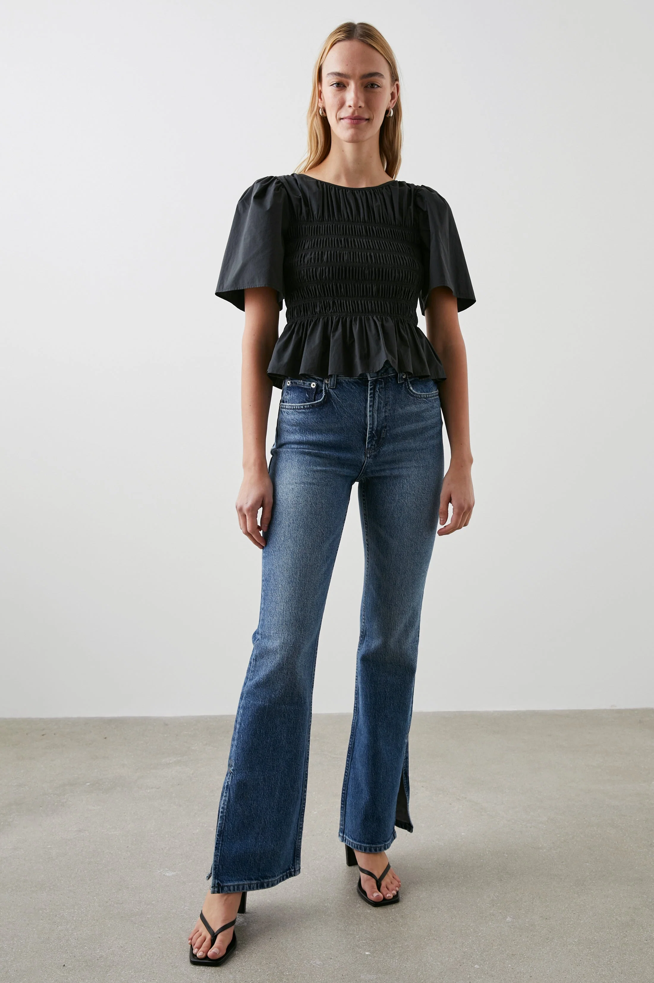 ROSIE TOP - BLACK - Image 3