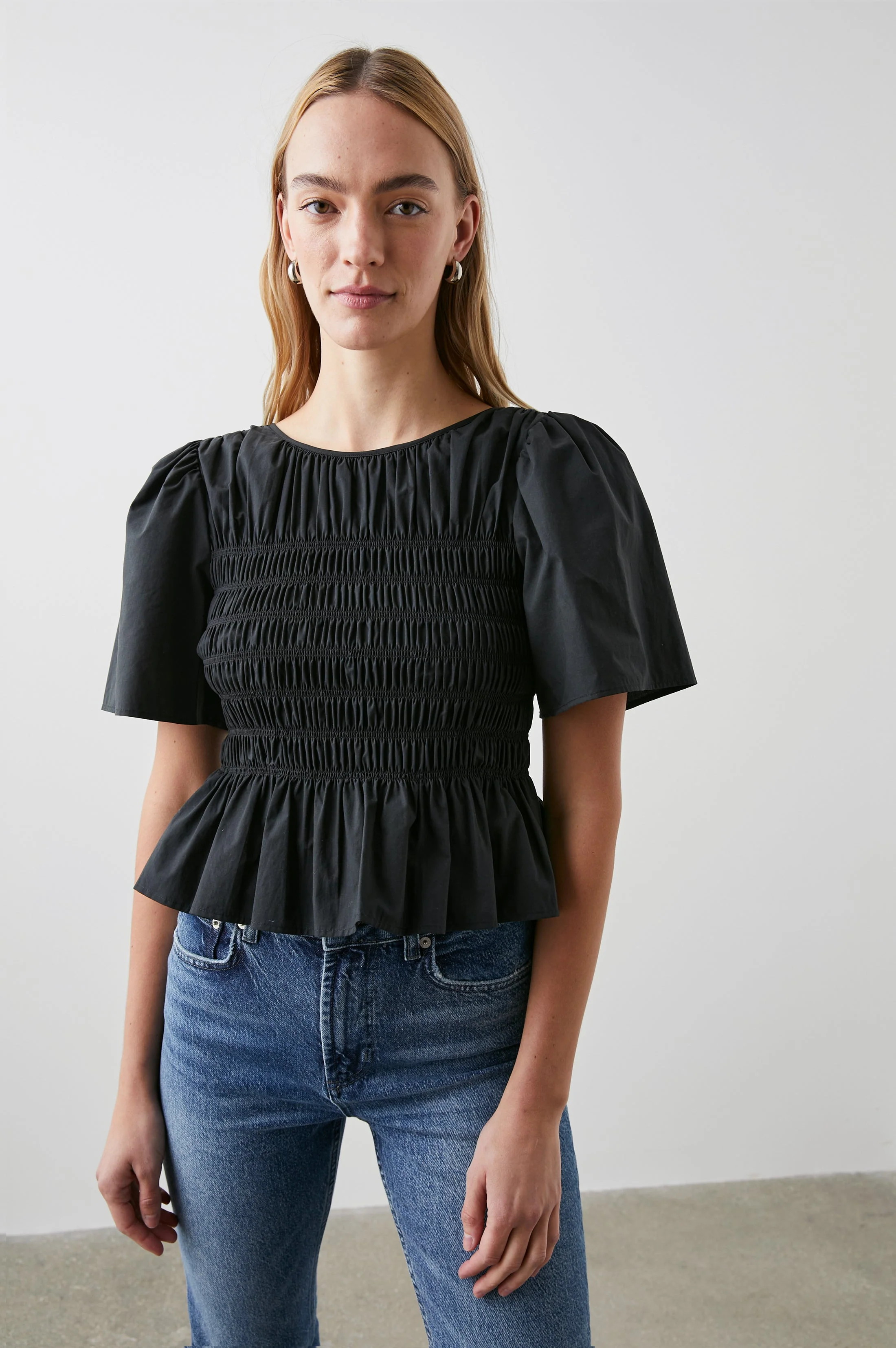 ROSIE TOP - BLACK - Image 4